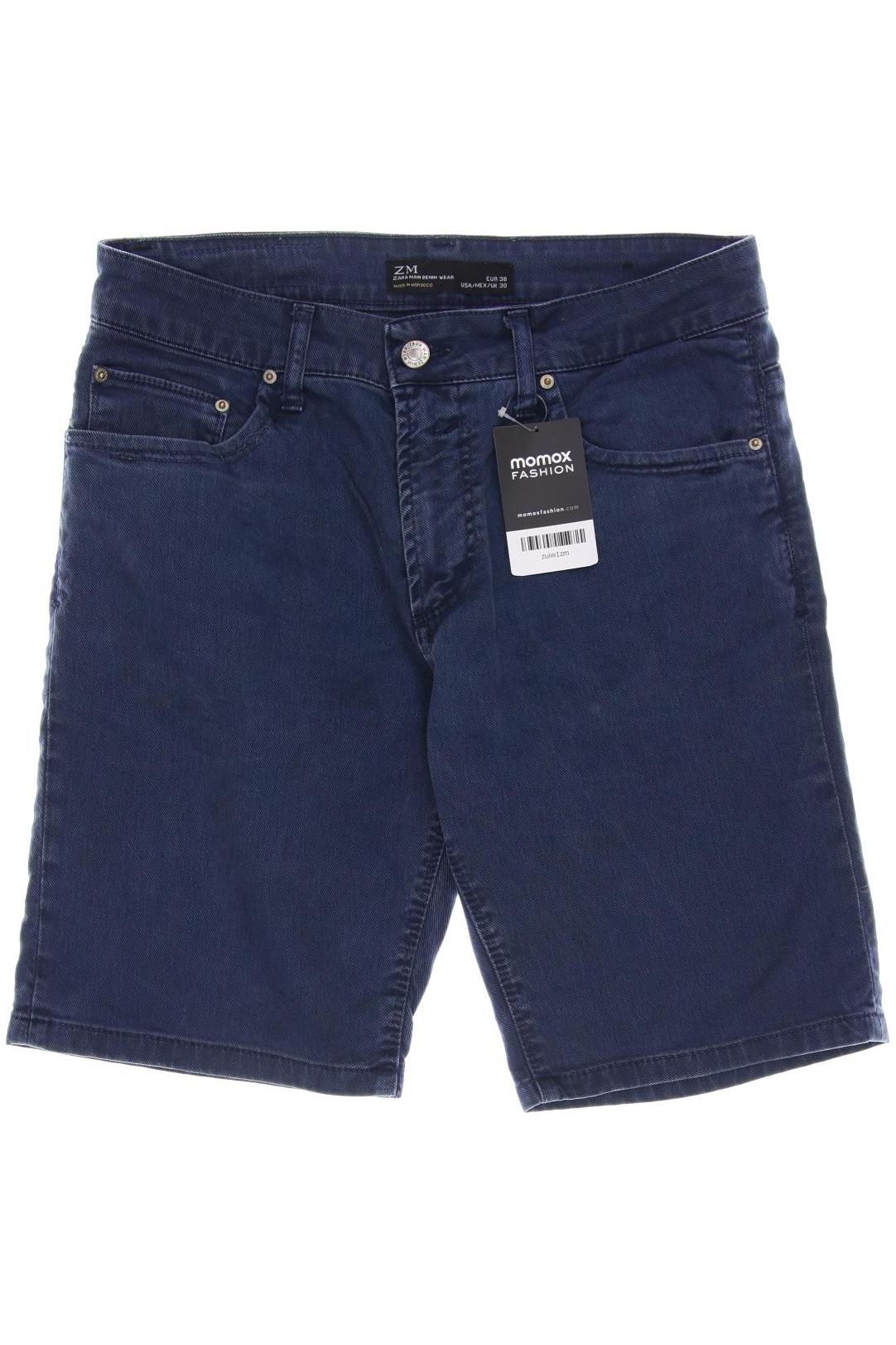 

ZARA Herren Shorts, marineblau