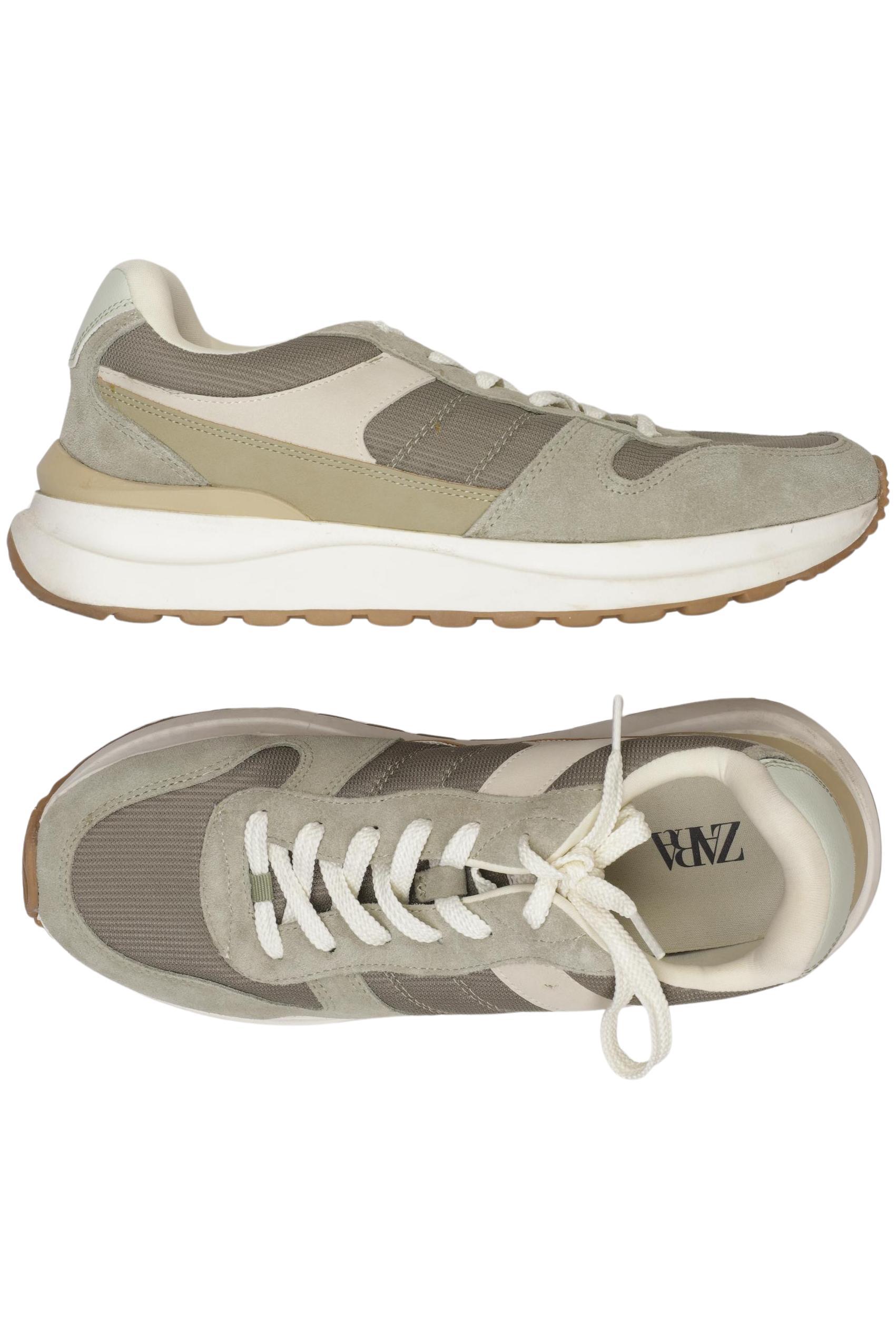 

Zara Herren Sneakers, beige, Gr. 44