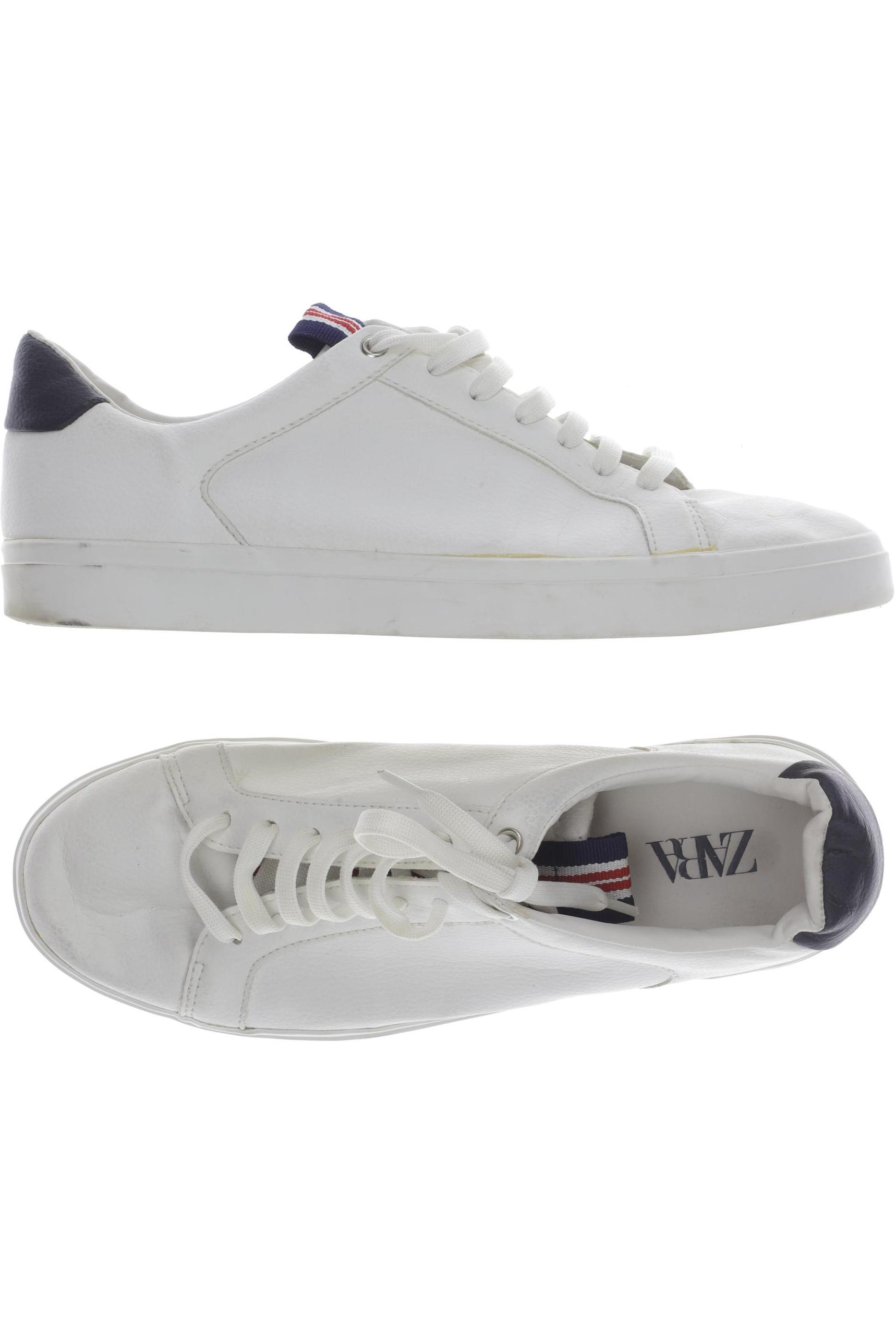 

ZARA Herren Sneakers, cremeweiß
