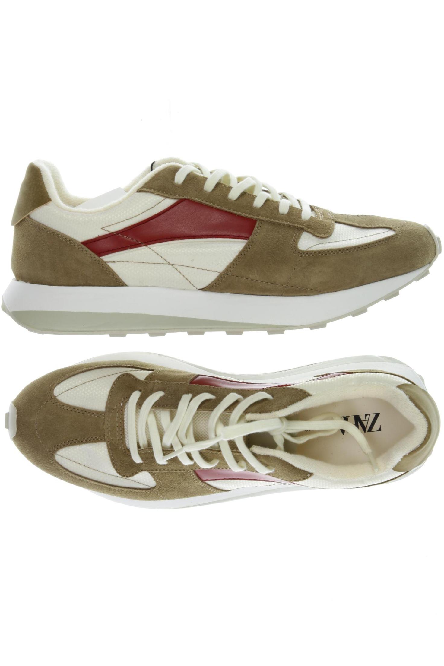 

Zara Herren Sneakers, beige, Gr. 43