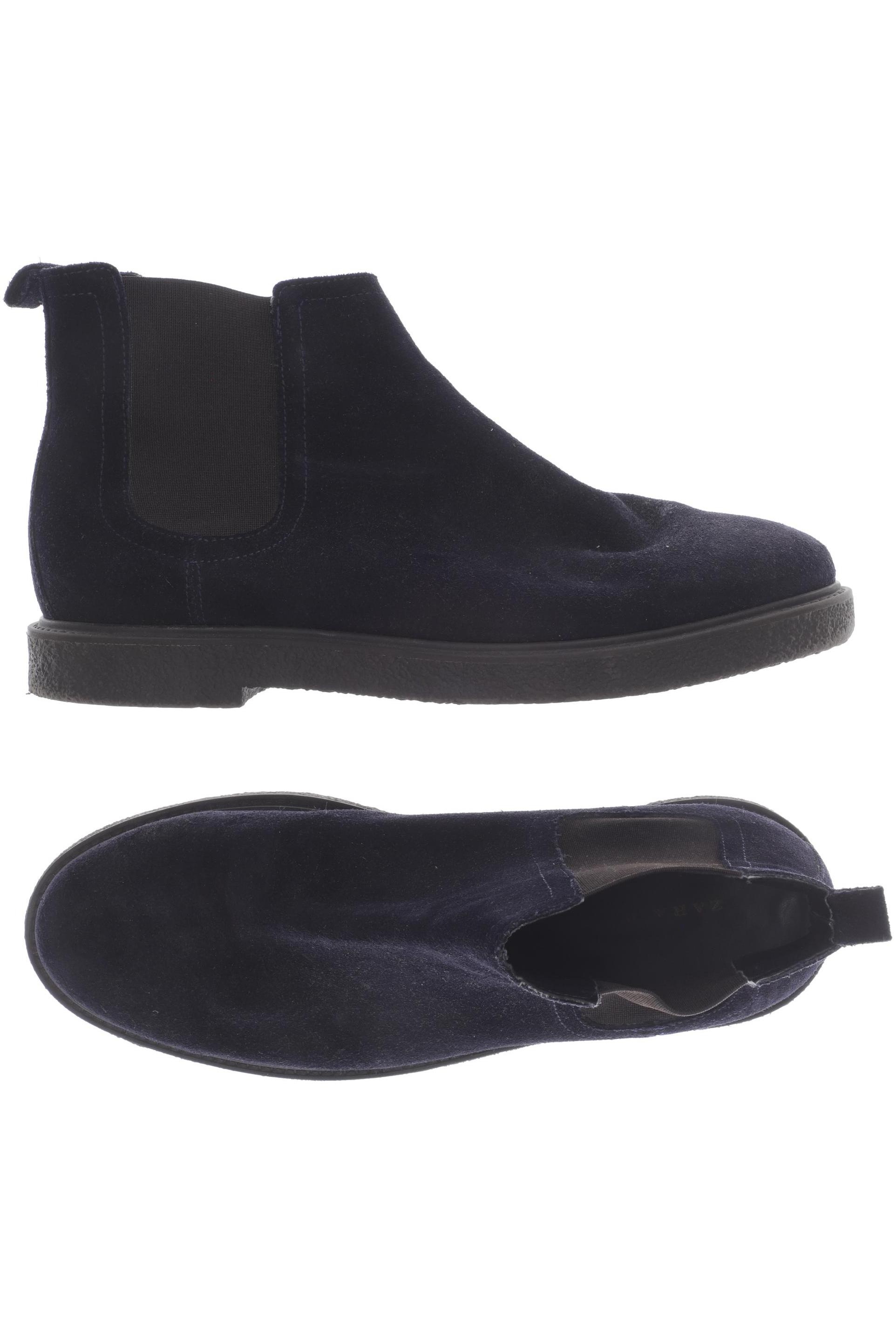 

ZARA Herren Stiefel, marineblau