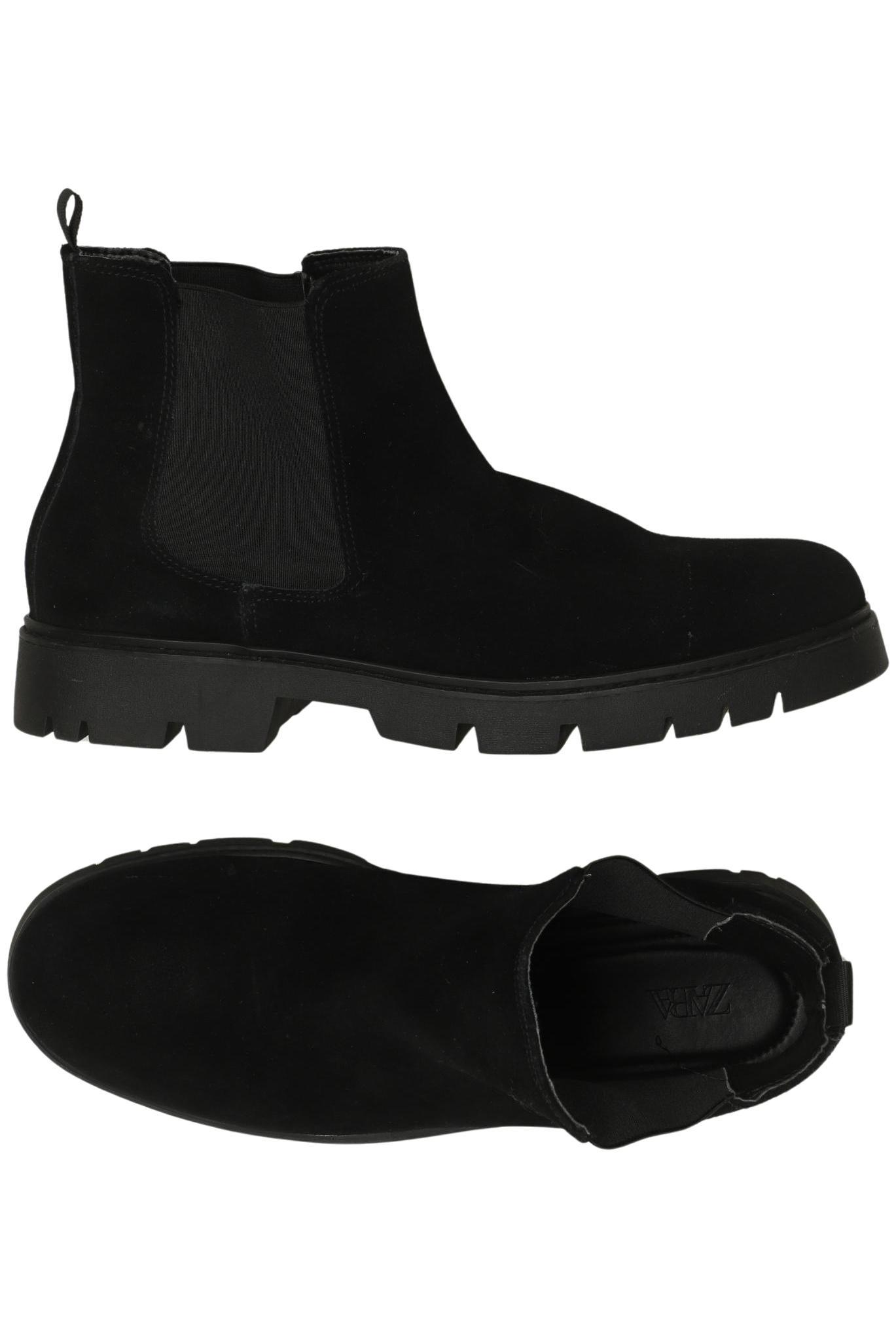 Thumbnail - Zara Herren Stiefel, schwarz, Gr. 43