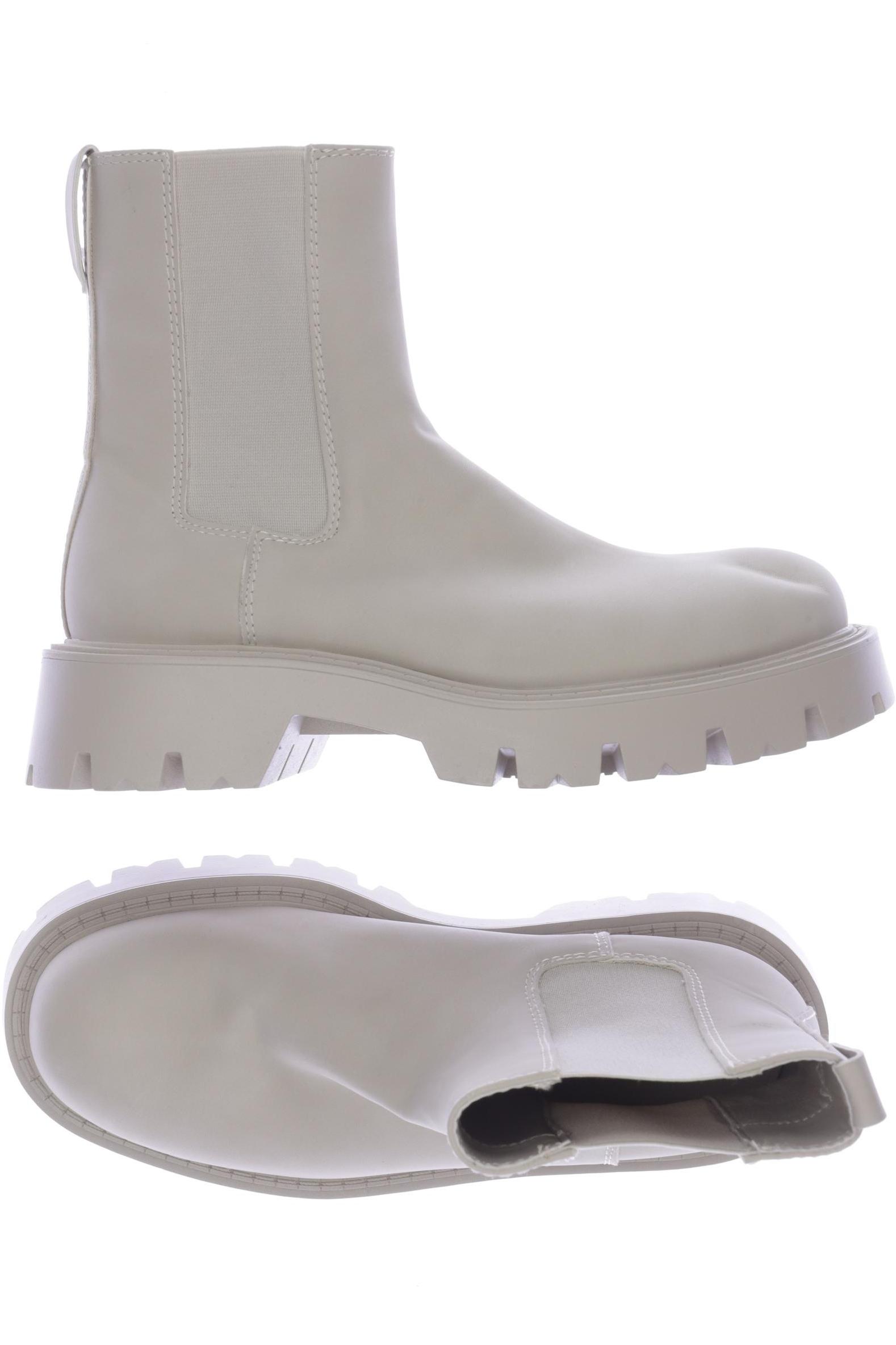 

ZARA Herren Stiefel, cremeweiß
