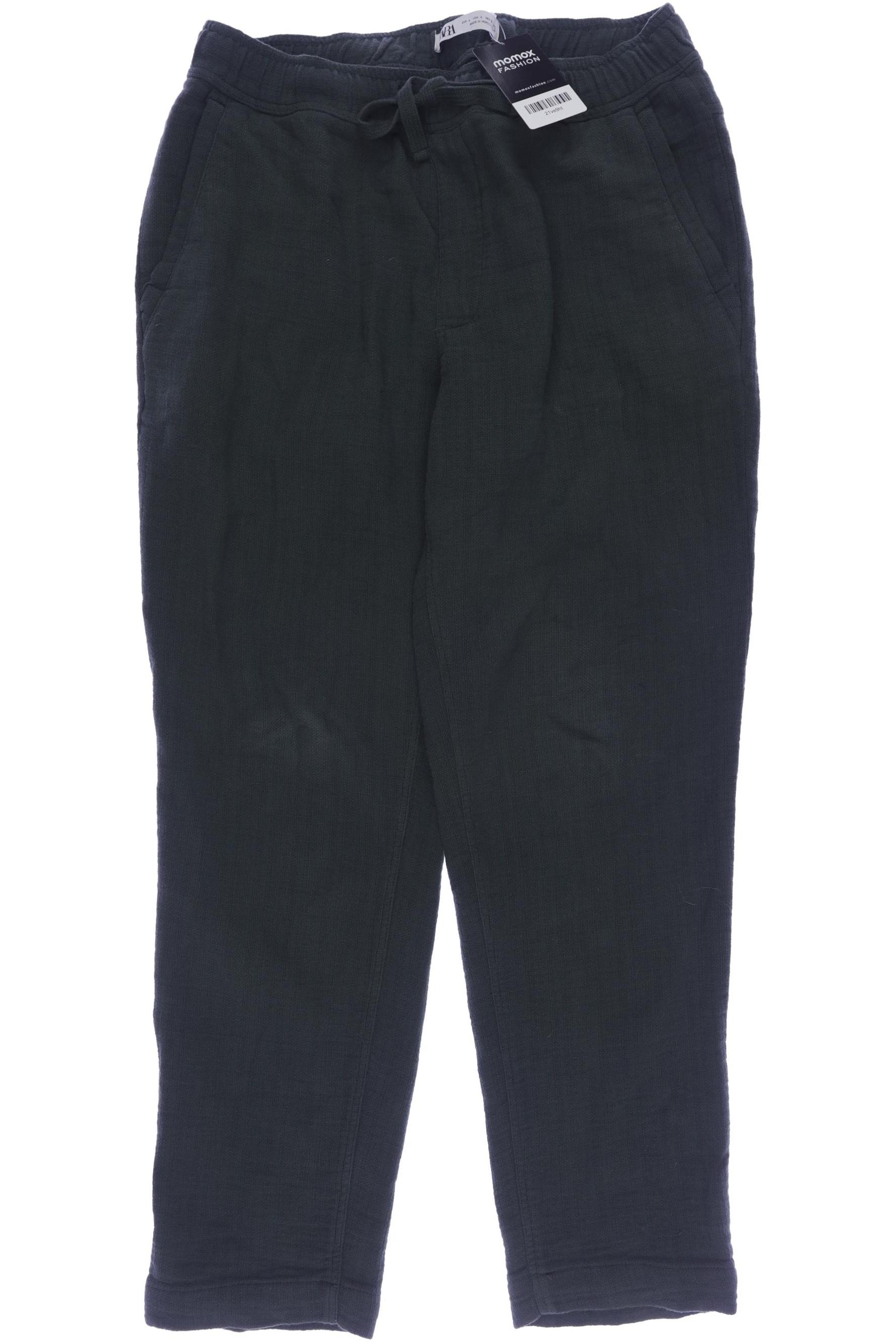 

Zara Herren Stoffhose, grün, Gr. 0
