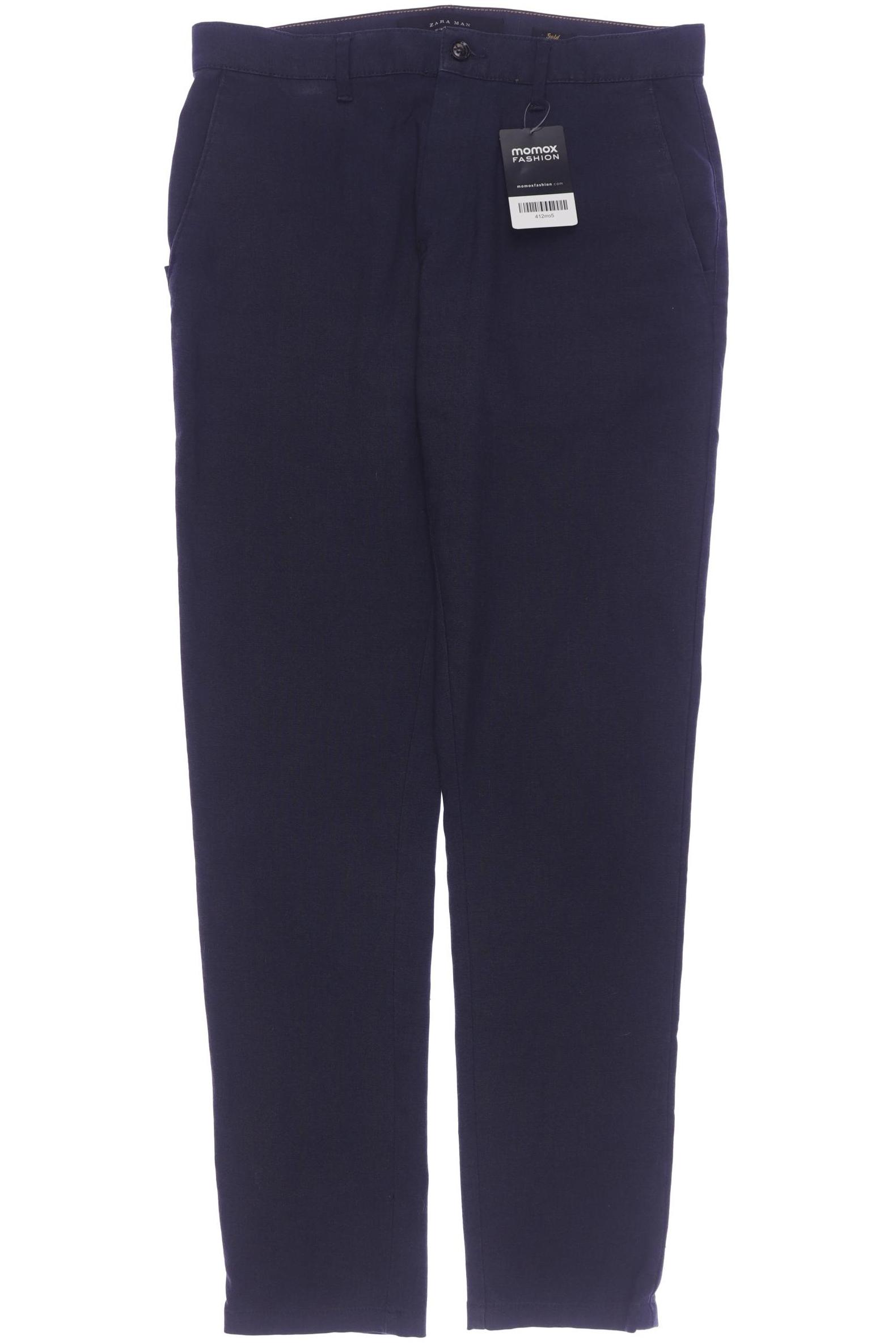 

Zara Herren Stoffhose, marineblau, Gr. 30