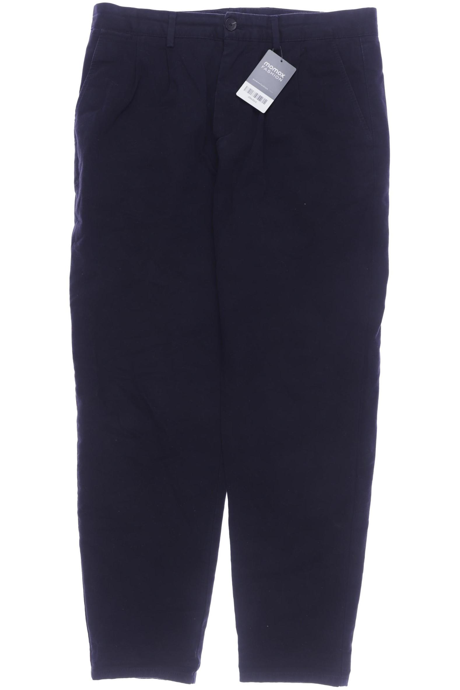 

ZARA Herren Stoffhose, marineblau