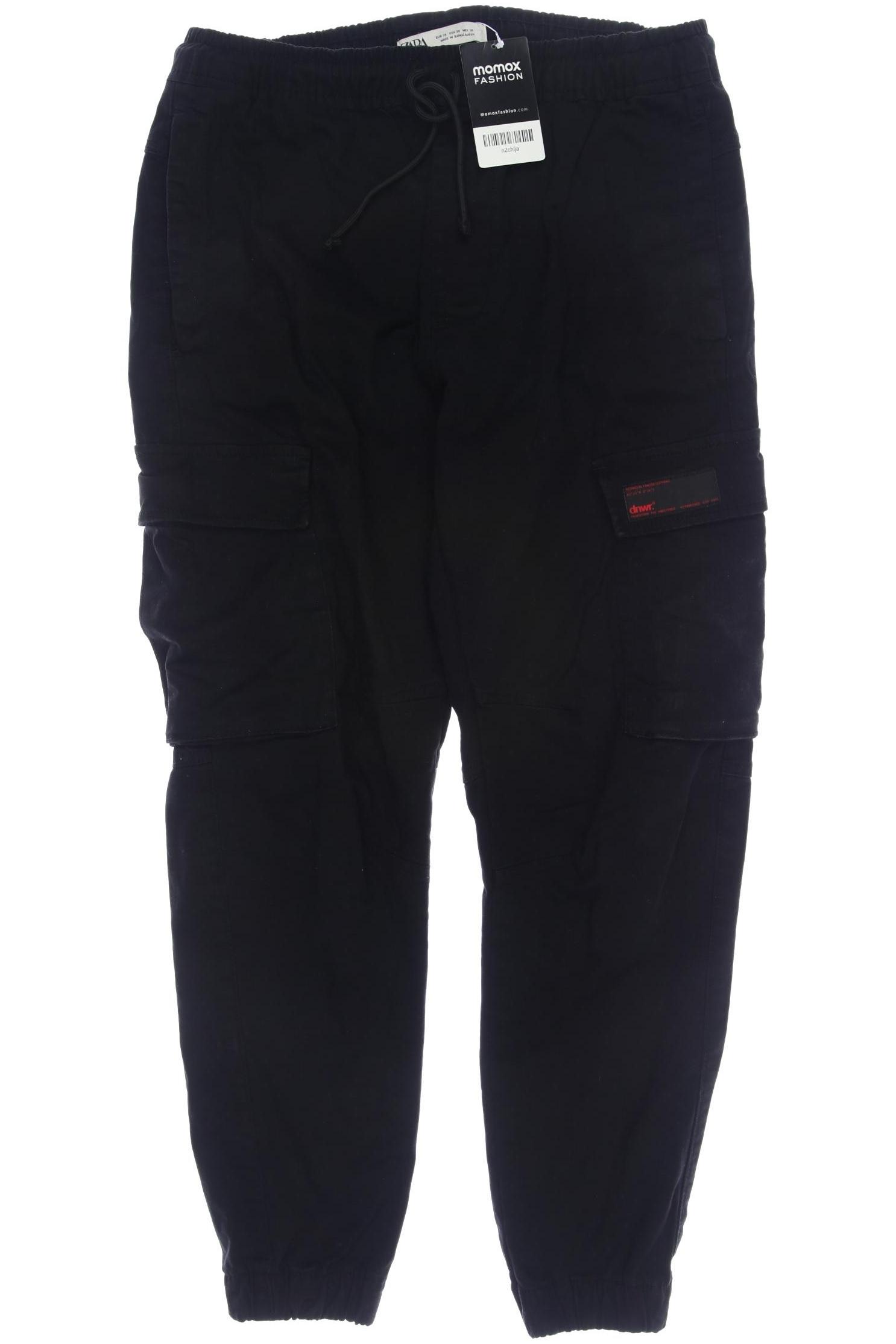 

Zara Herren Stoffhose, schwarz, Gr. 30