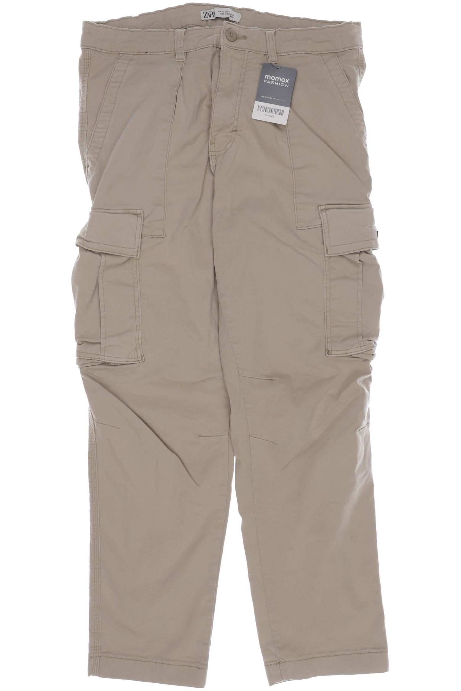

Zara Herren Stoffhose, beige, Gr. 32