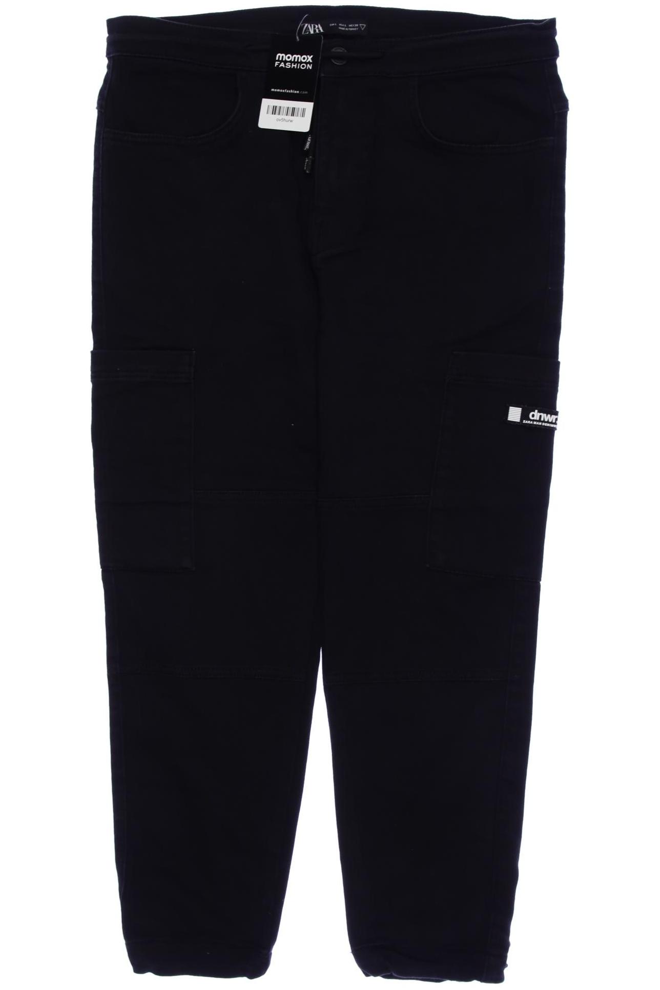 

Zara Herren Stoffhose, schwarz, Gr. 0
