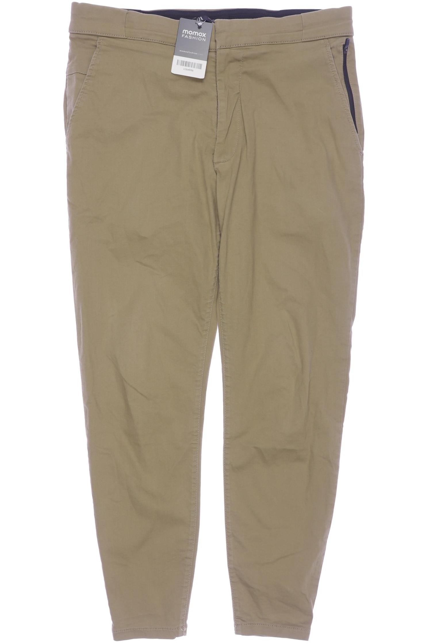 

Zara Herren Stoffhose, beige, Gr. 0