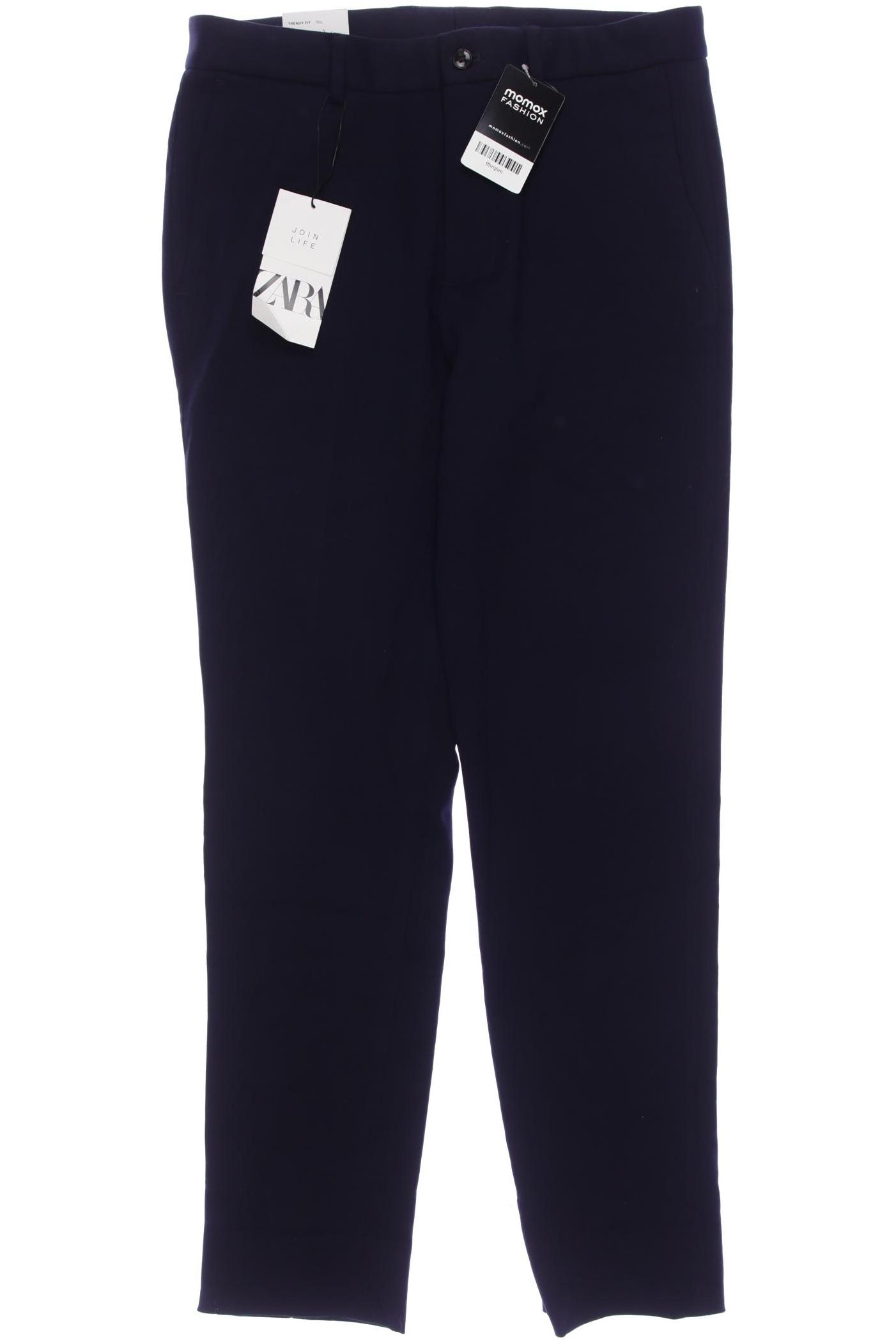 

Zara Herren Stoffhose, marineblau, Gr. 30