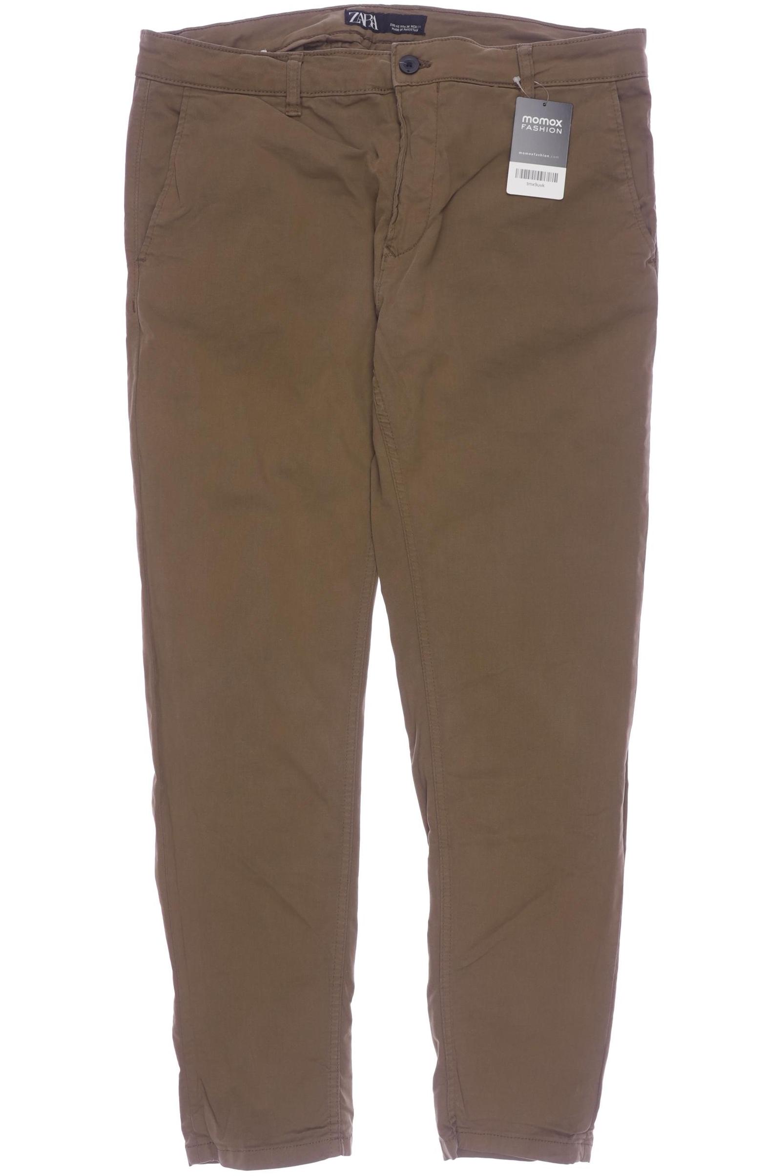 

Zara Herren Stoffhose, braun, Gr. 46