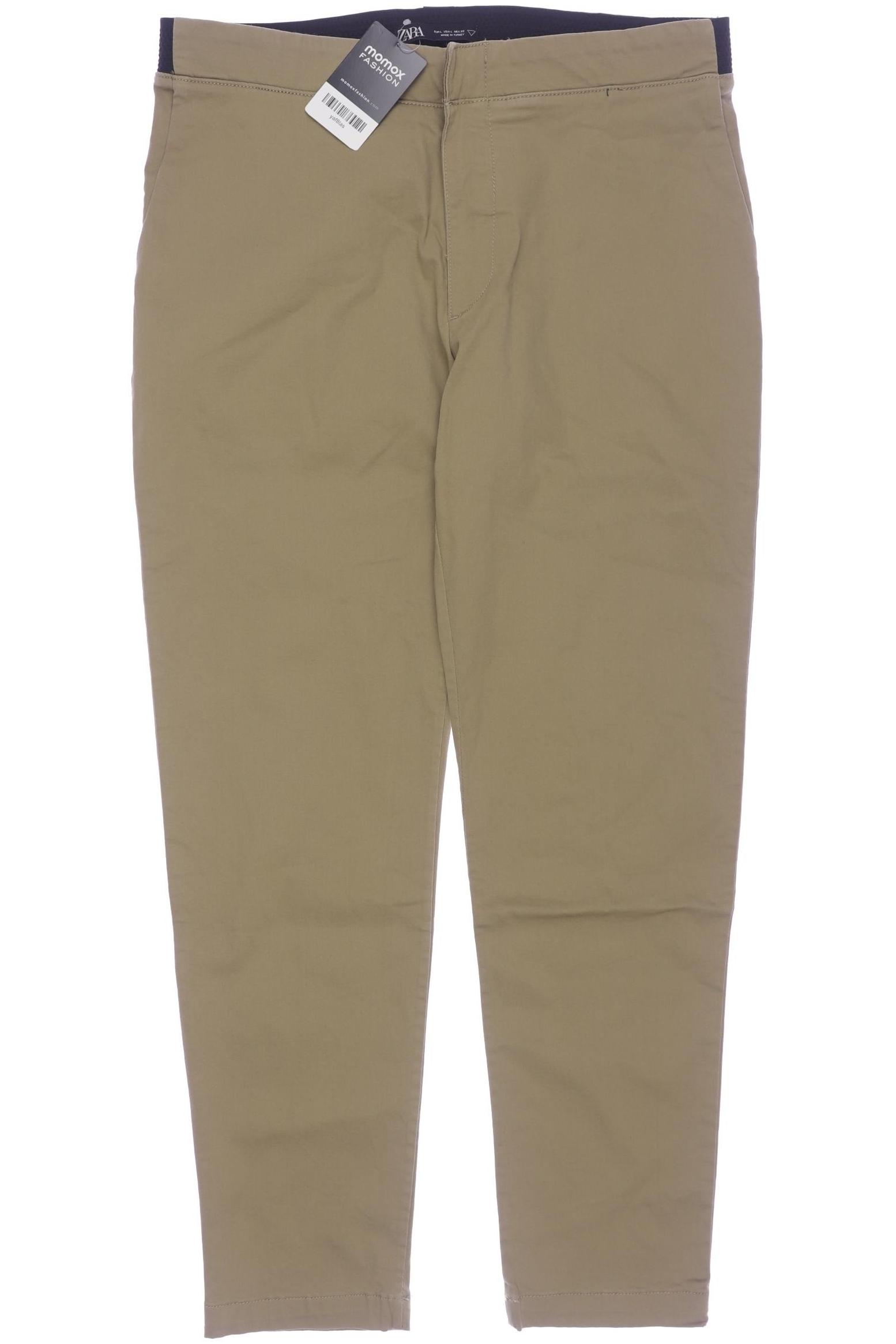 

Zara Herren Stoffhose, beige, Gr. 0