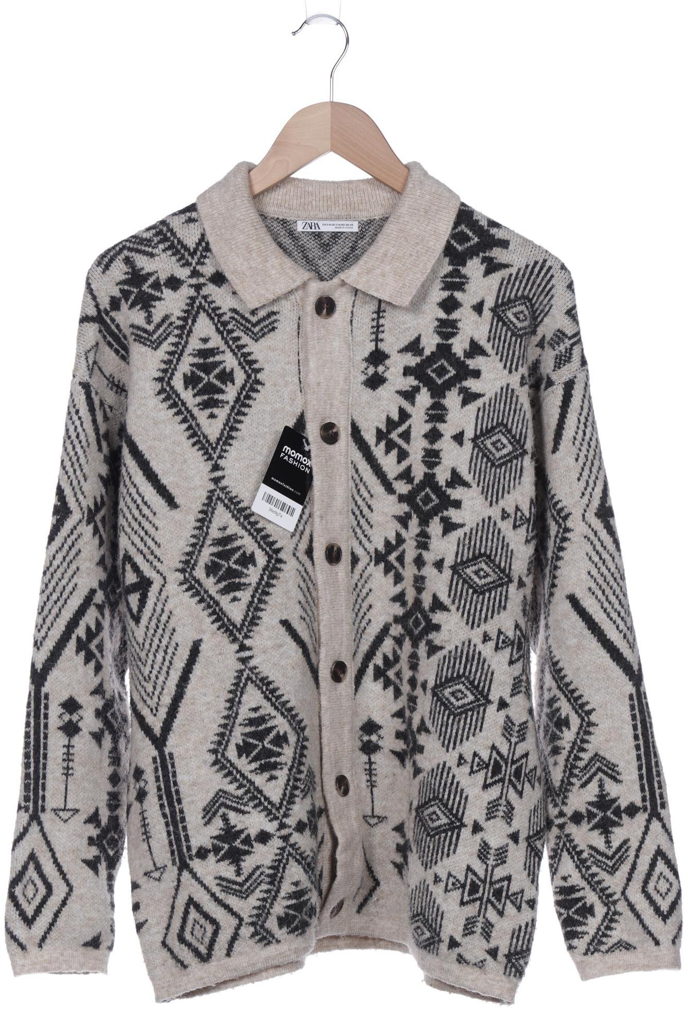 

Zara Herren Strickjacke, beige, Gr. 48