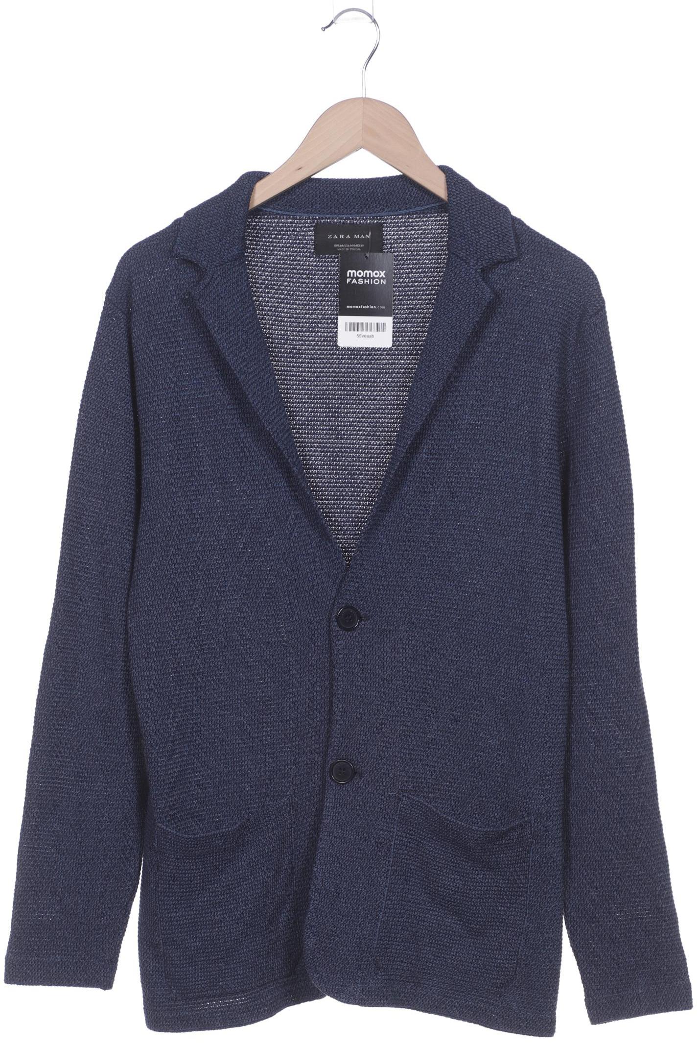 

Zara Herren Strickjacke, marineblau, Gr. 48