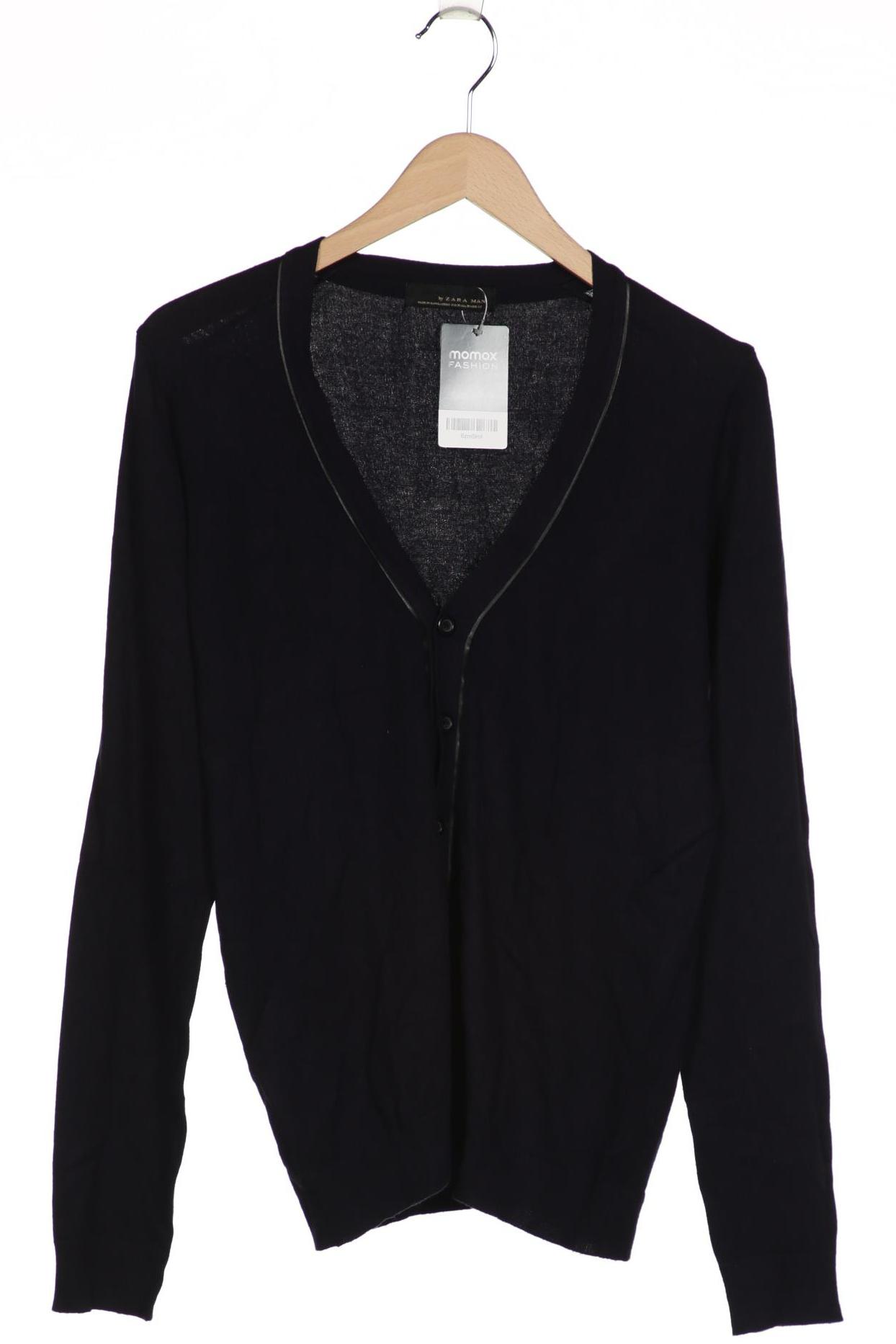 

Zara Herren Strickjacke, marineblau, Gr. 48