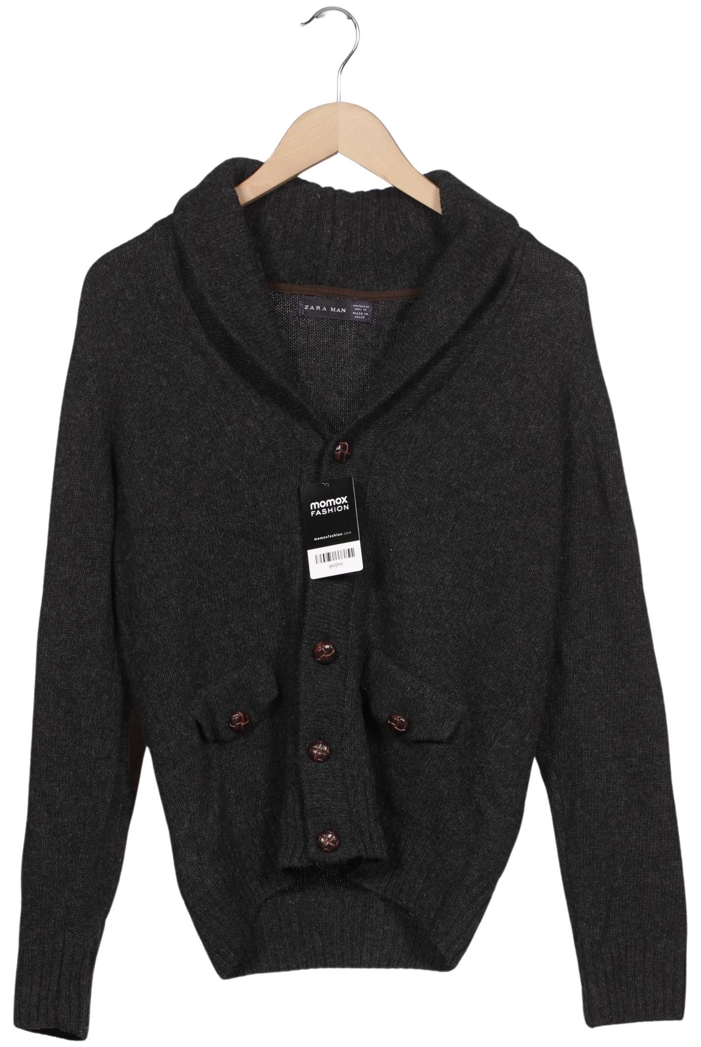 

Zara Herren Strickjacke, grau, Gr. 48