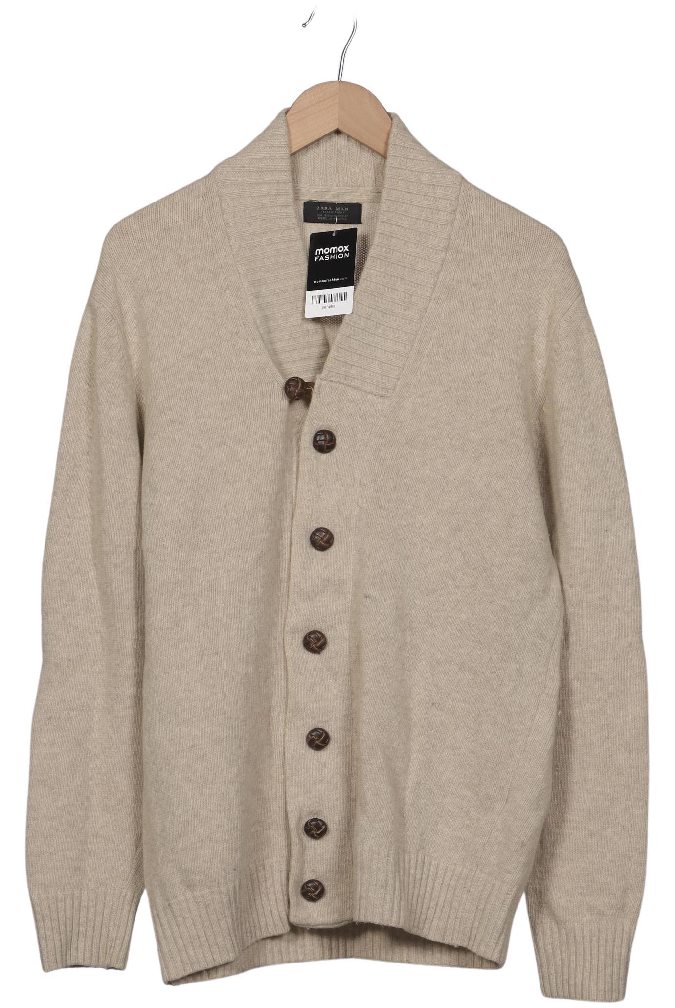 

Zara Herren Strickjacke, beige, Gr. 54