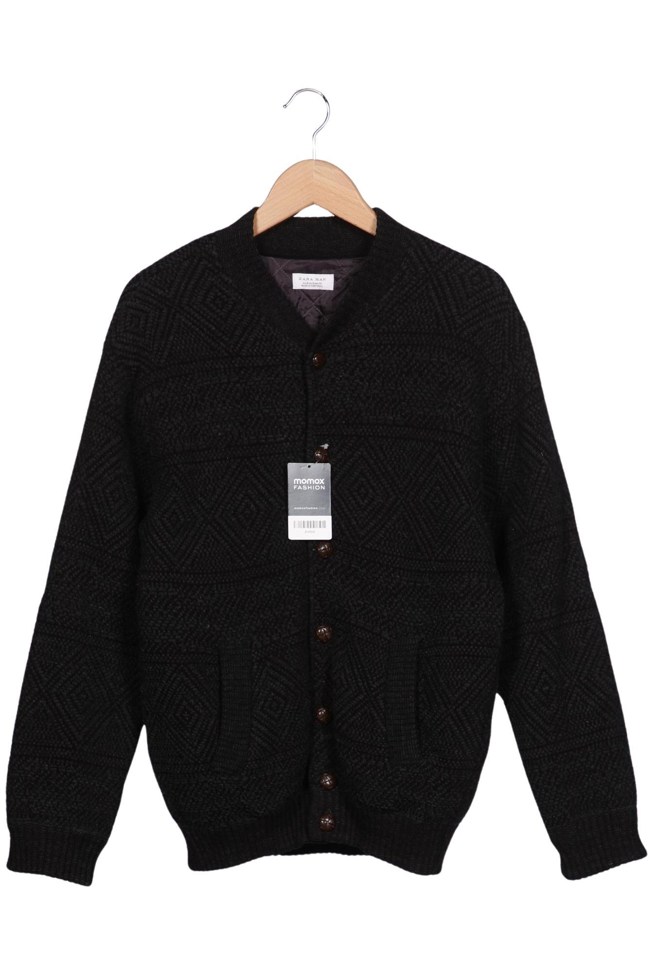 

Zara Herren Strickjacke, schwarz, Gr. 48