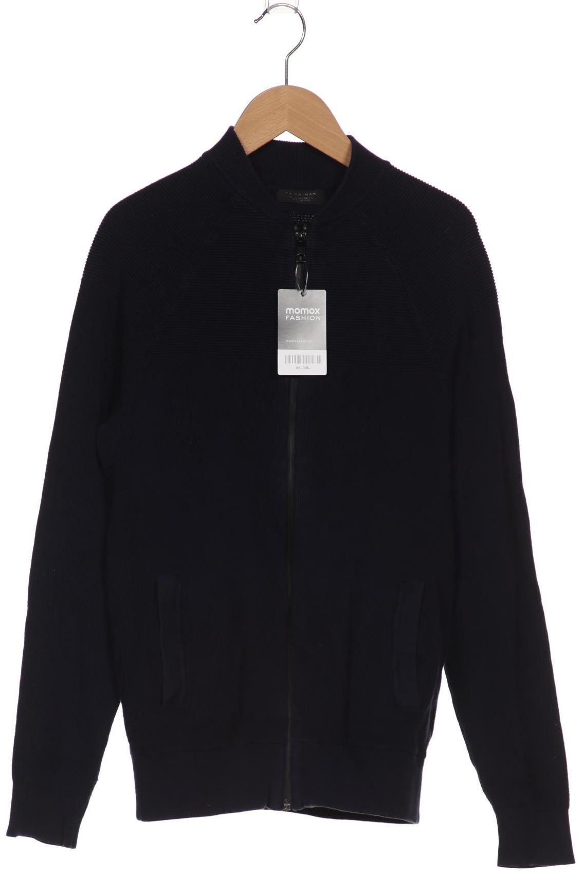 

ZARA Herren Strickjacke, marineblau