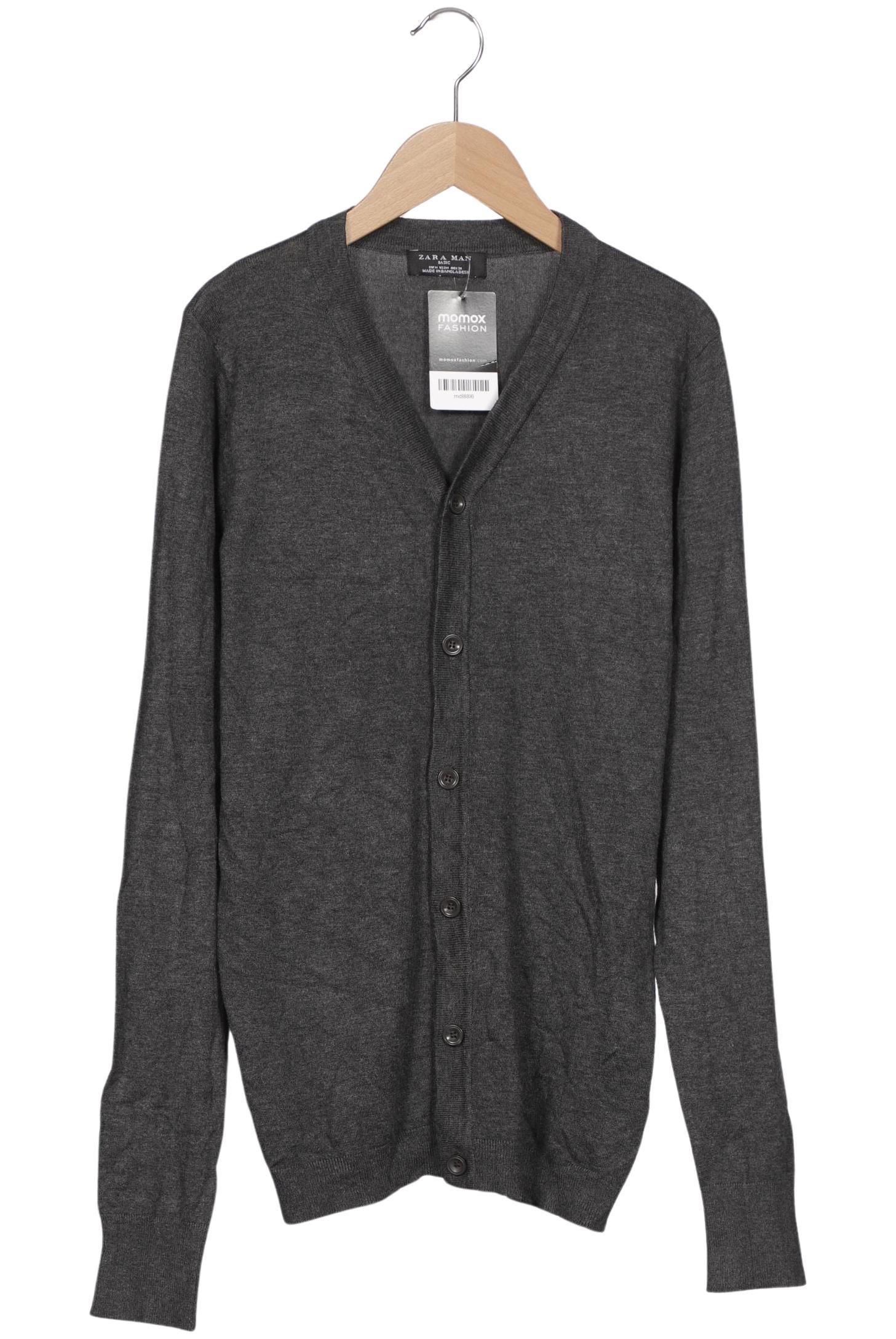 

Zara Herren Strickjacke, grau, Gr. 48