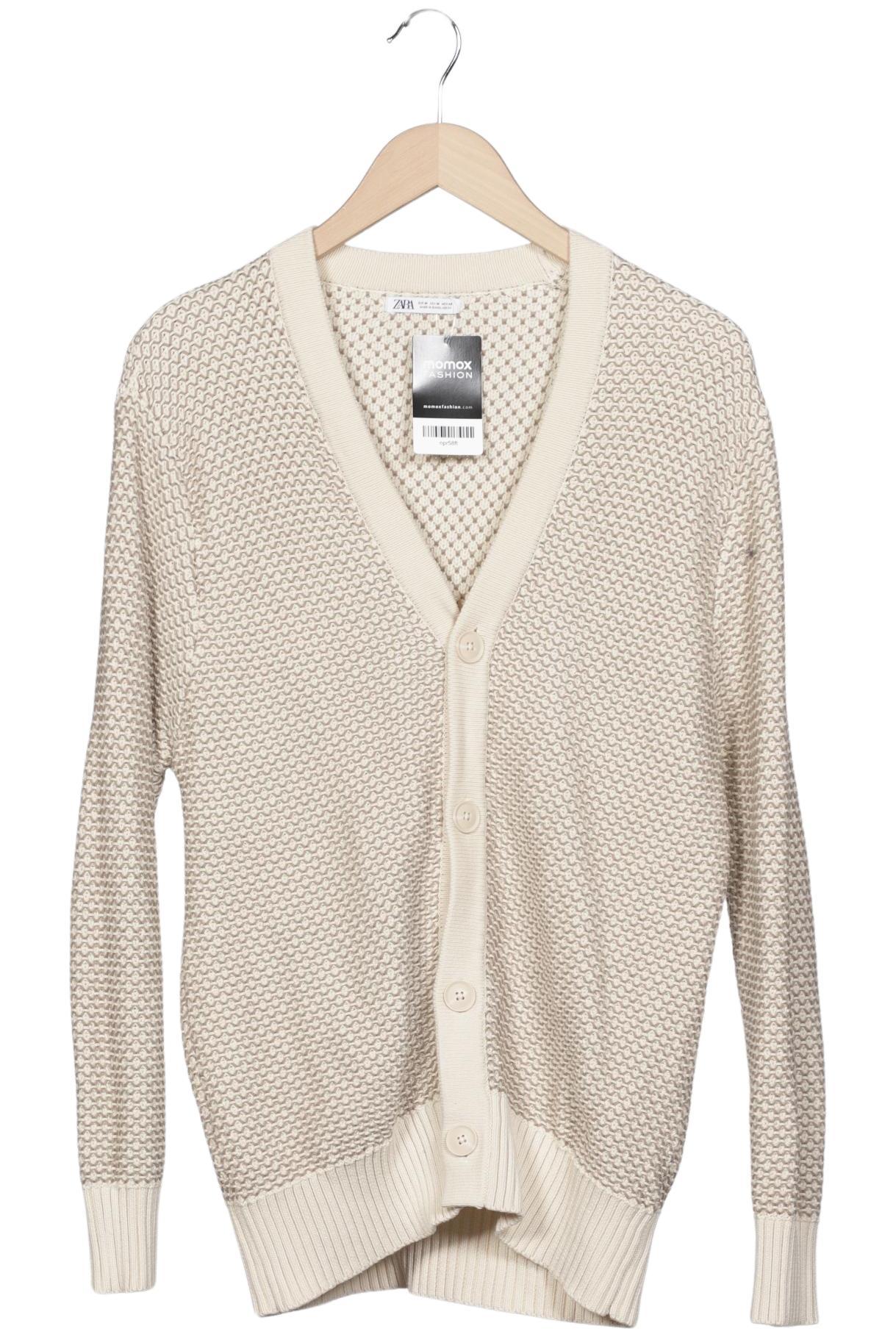 

Zara Herren Strickjacke, beige, Gr. 48