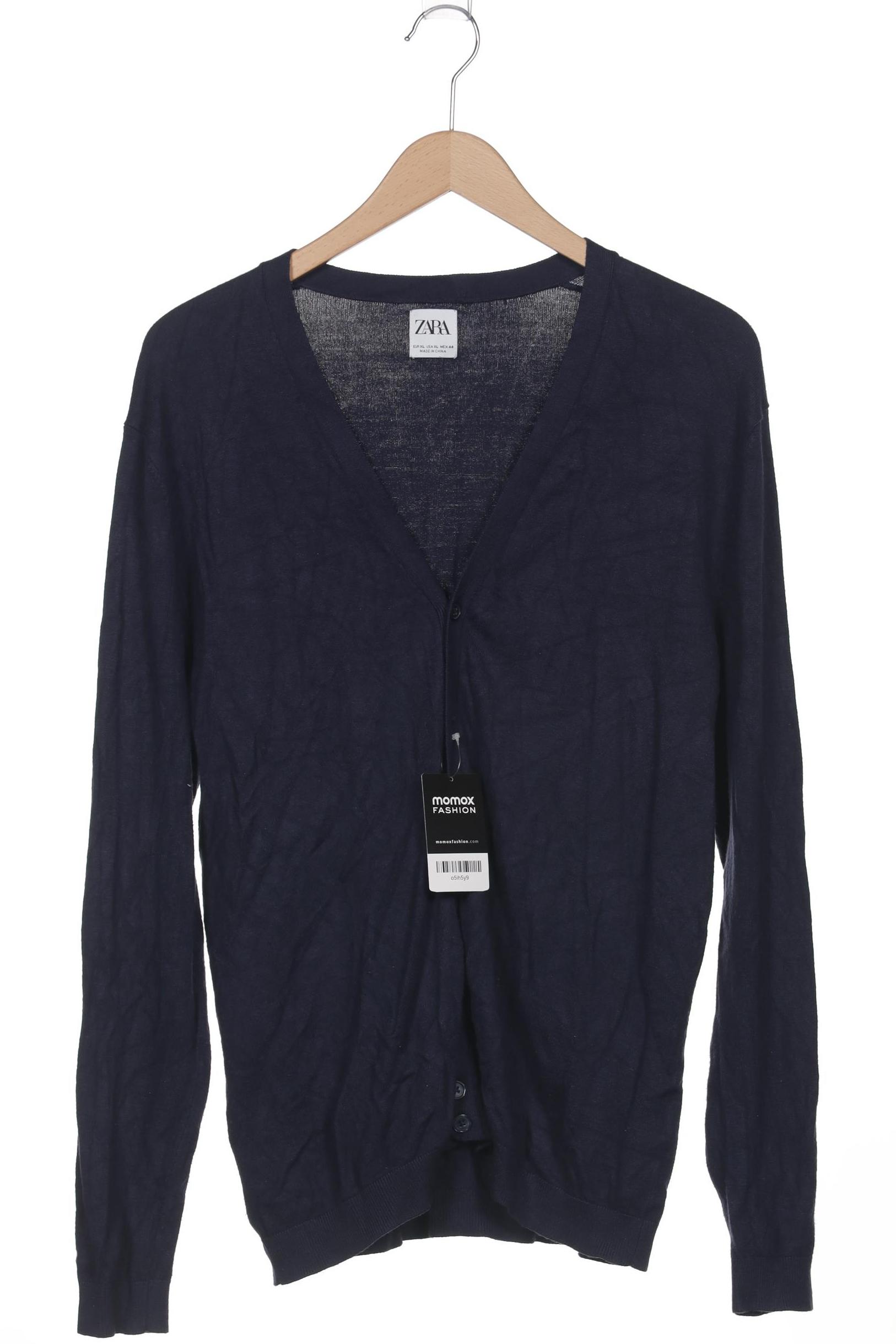 

Zara Herren Strickjacke, marineblau, Gr. 54