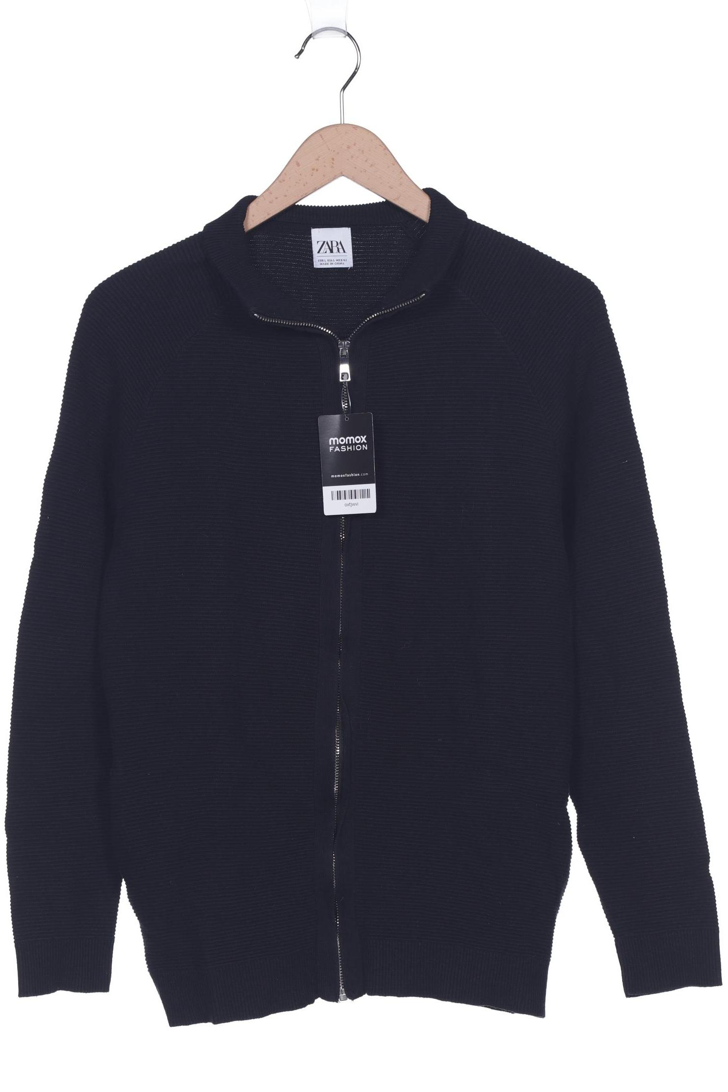 

Zara Herren Strickjacke, schwarz, Gr. 52