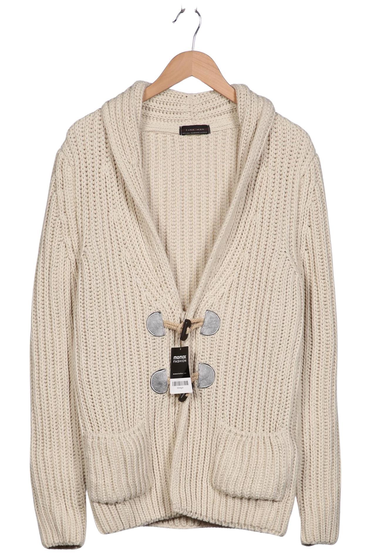 

Zara Herren Strickjacke, cremeweiß, Gr. 52