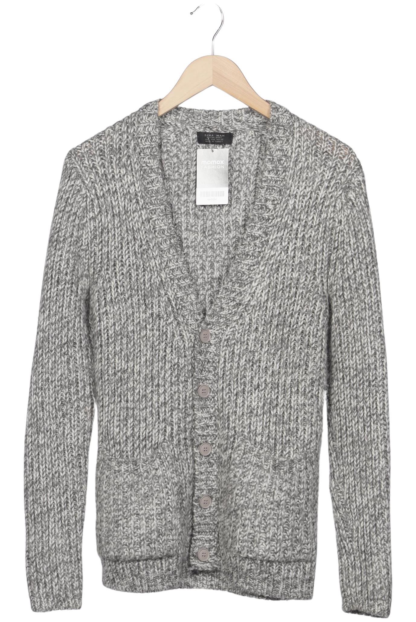 

Zara Herren Strickjacke, grau, Gr. 52