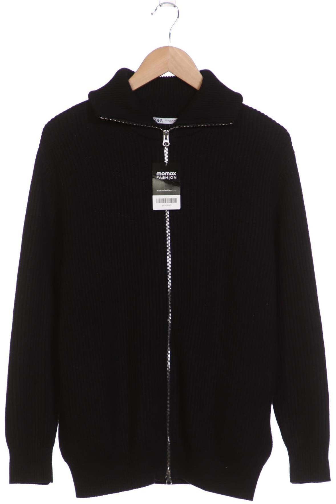 

Zara Herren Strickjacke, schwarz, Gr. 48