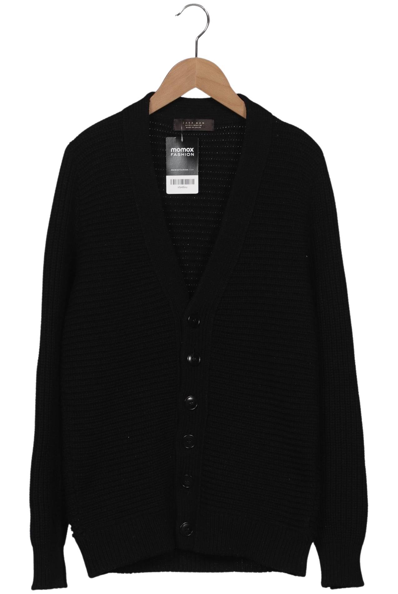 

Zara Herren Strickjacke, schwarz, Gr. 48