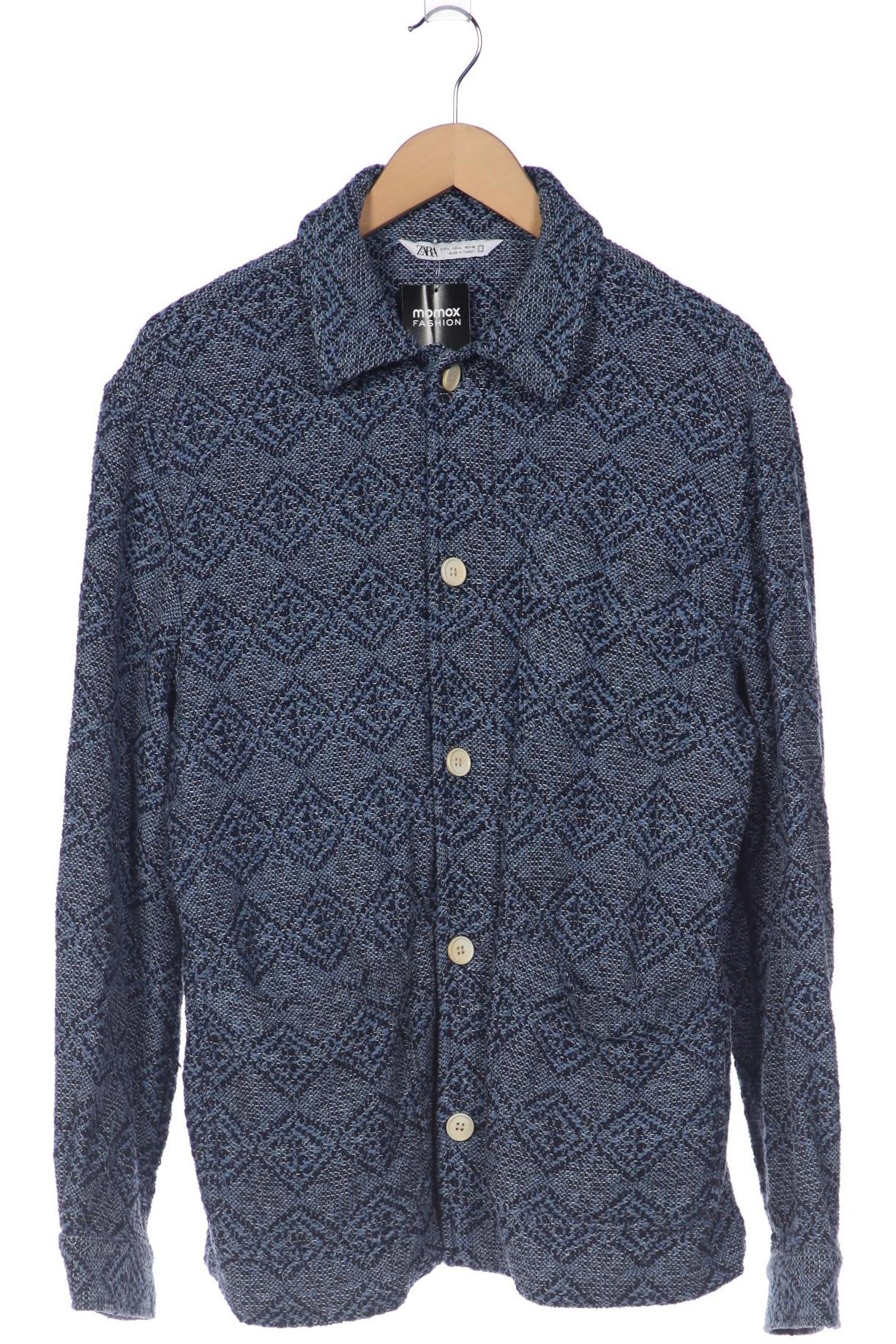 

Zara Herren Strickjacke, blau, Gr. 52