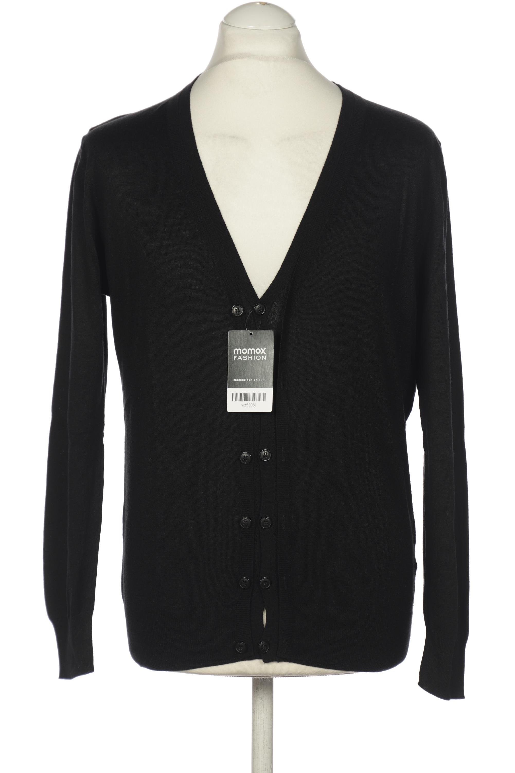 

ZARA Herren Strickjacke, schwarz
