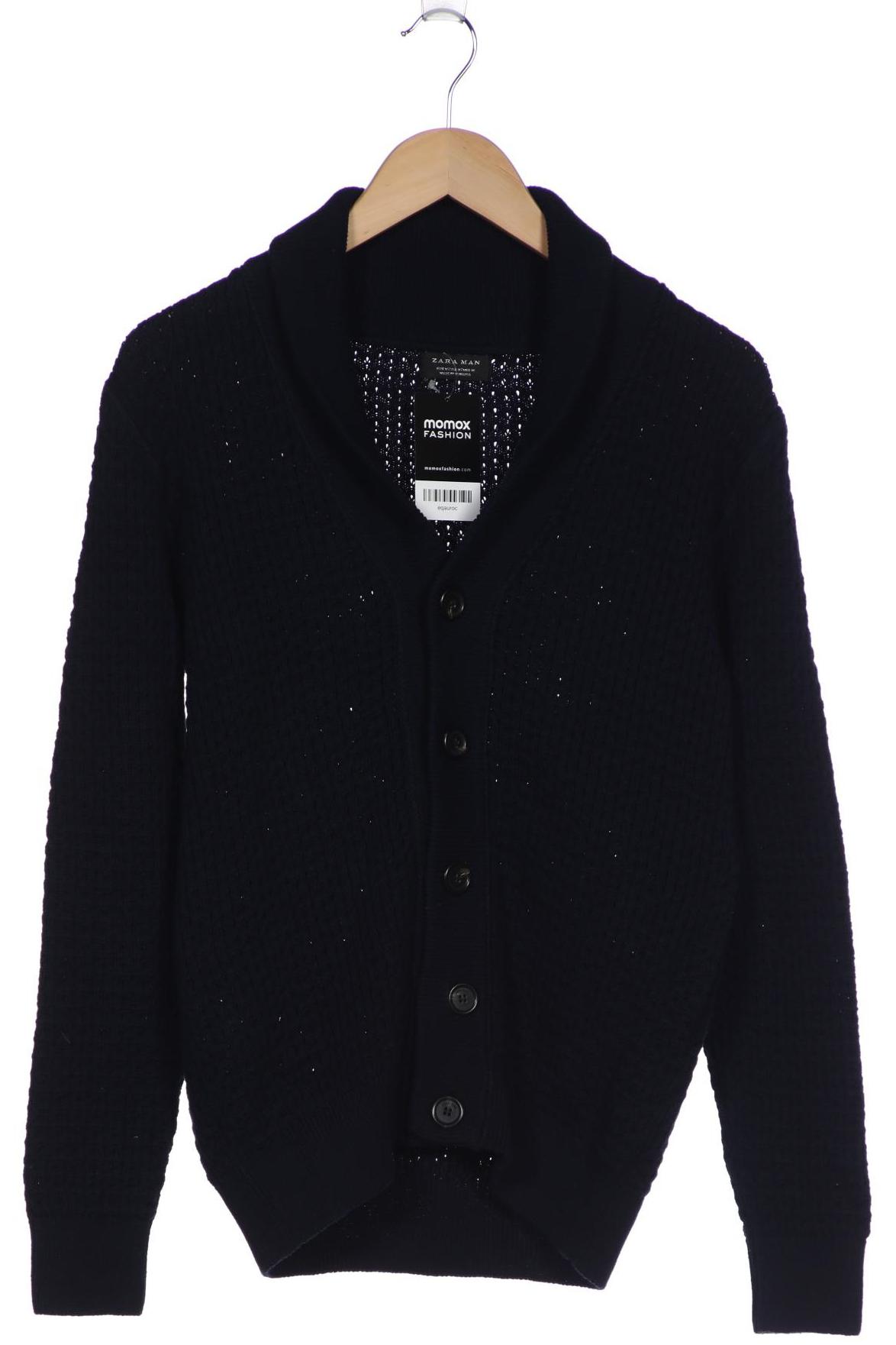 

Zara Herren Strickjacke, marineblau, Gr. 48