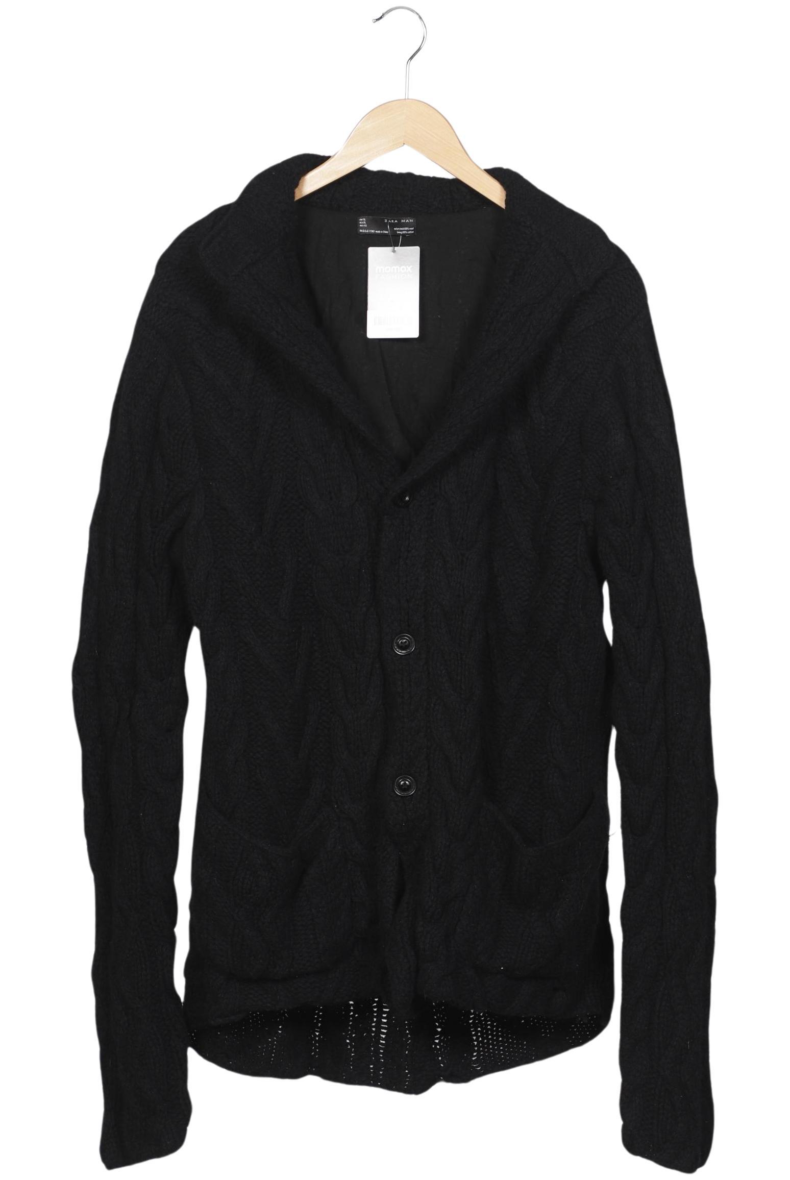 

Zara Herren Strickjacke, schwarz, Gr. 54