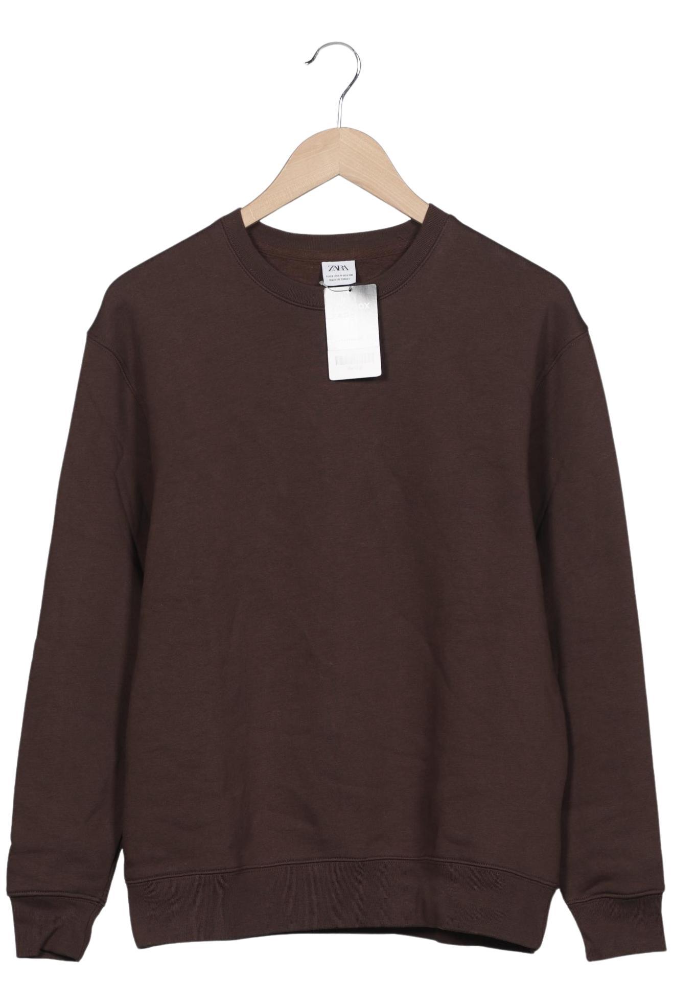 

Zara Herren Sweatshirt, braun, Gr. 46