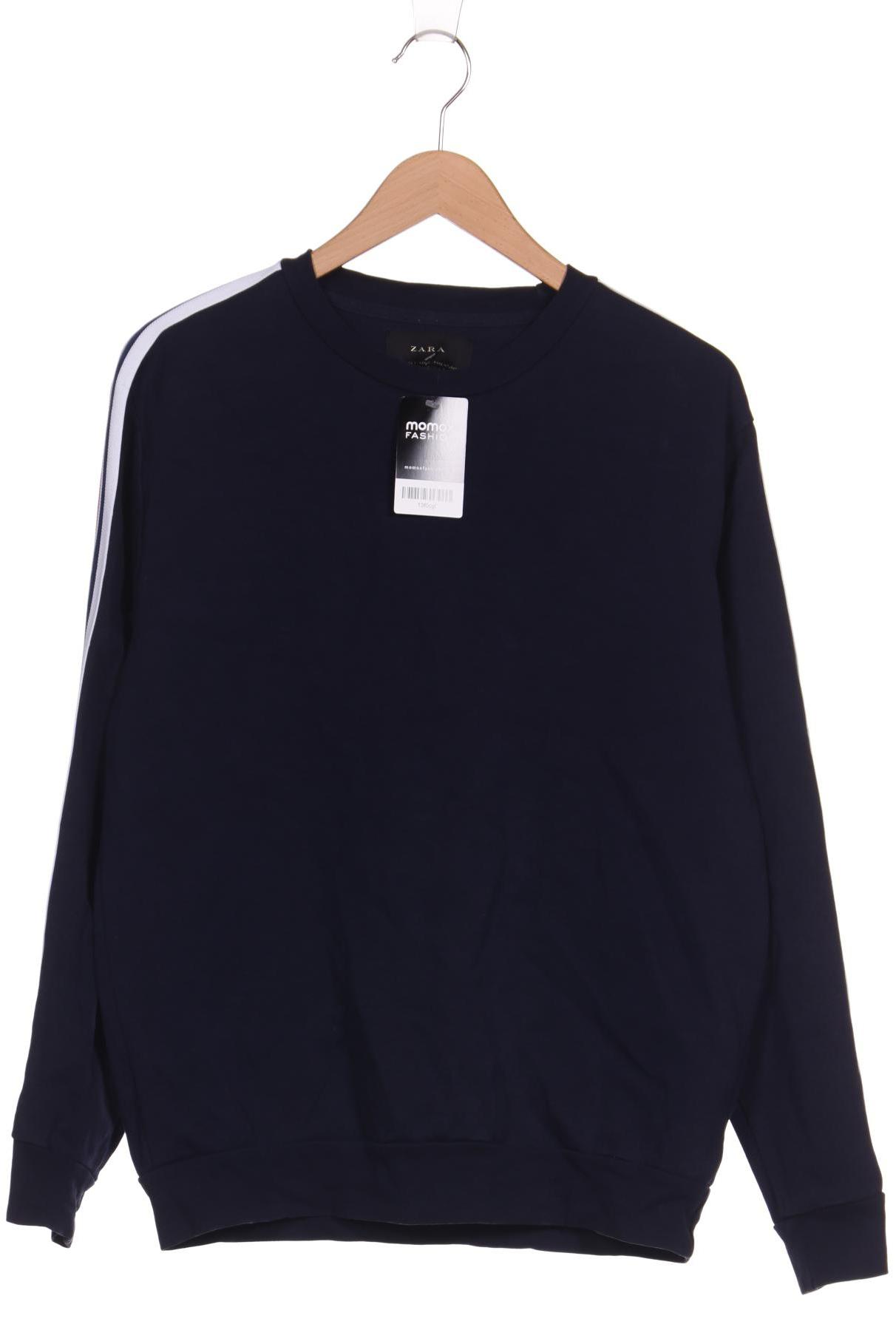 

ZARA Herren Sweatshirt, marineblau