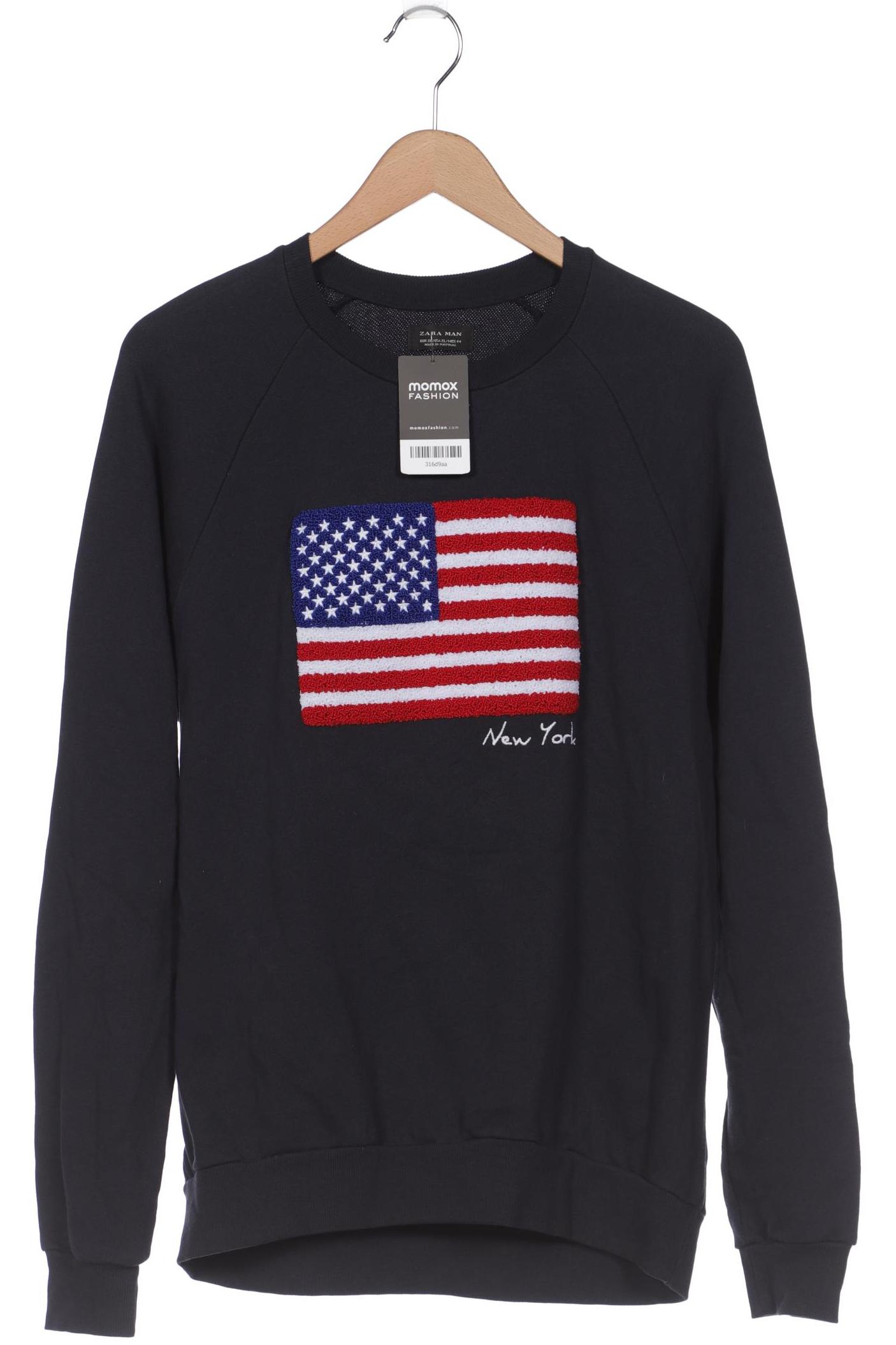 

Zara Herren Sweatshirt, marineblau, Gr. 54