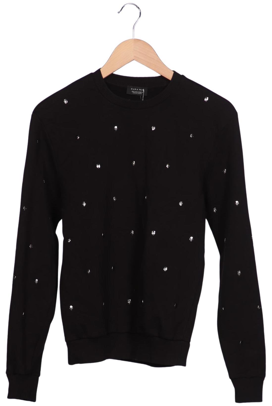 

Zara Herren Sweatshirt, schwarz, Gr. 46