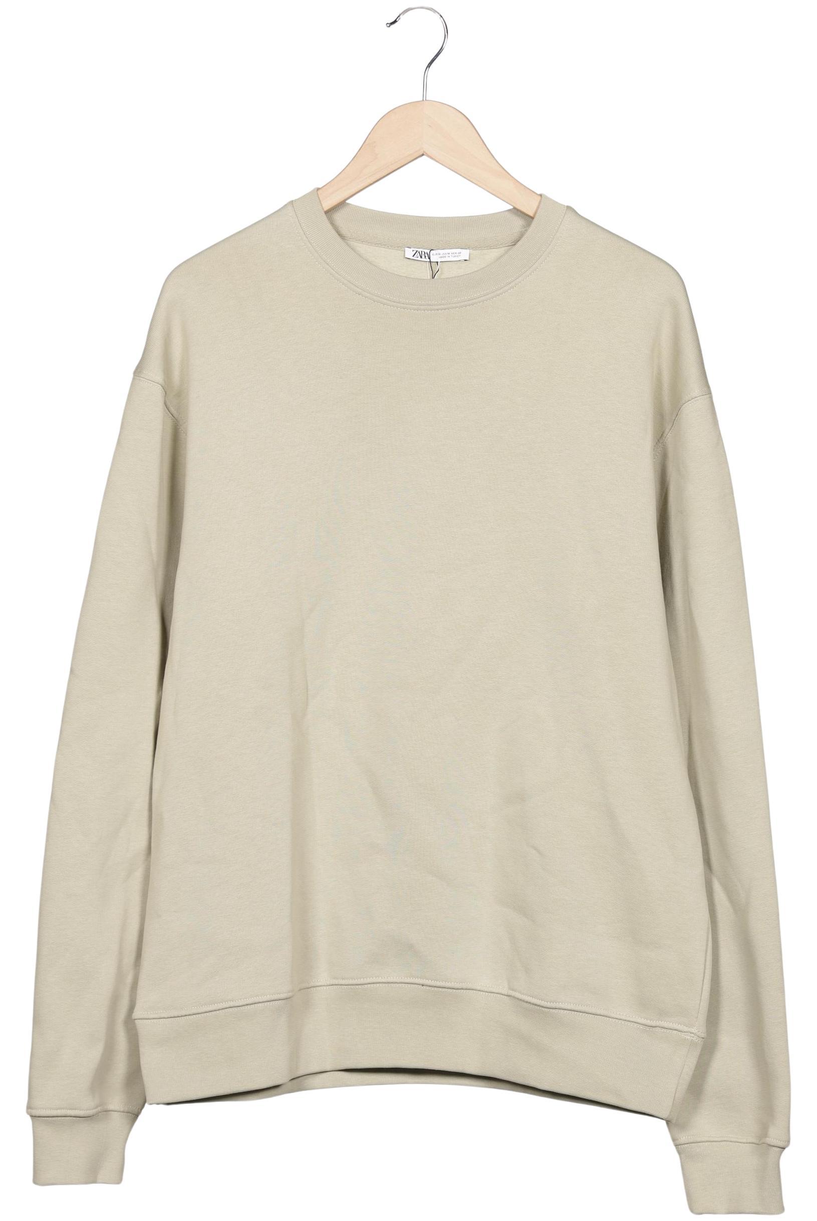 Thumbnail - Zara Herren Sweatshirt, beige, Gr. 48