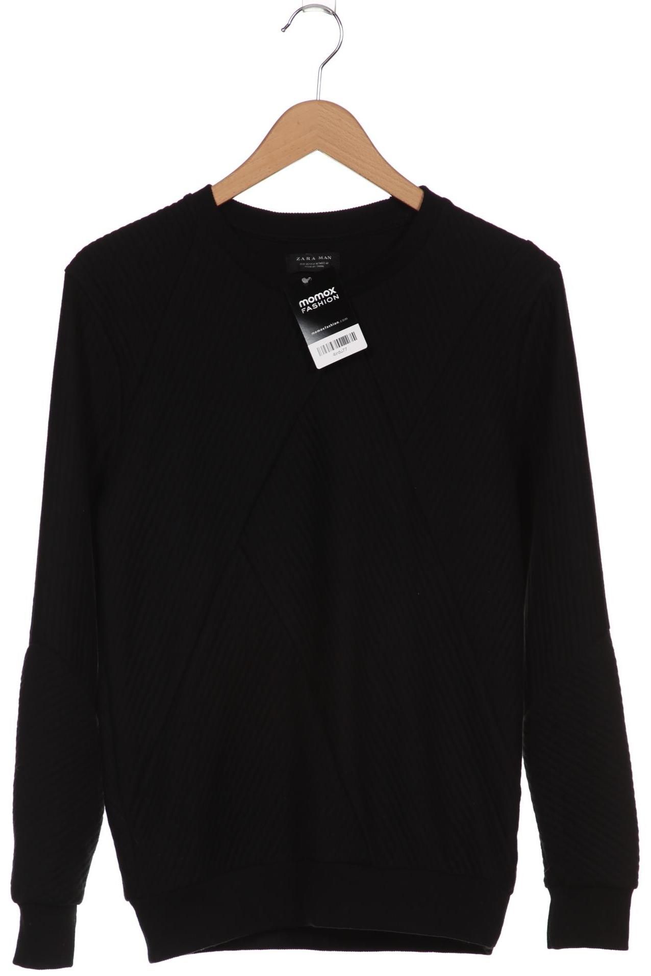 

ZARA Herren Sweatshirt, schwarz