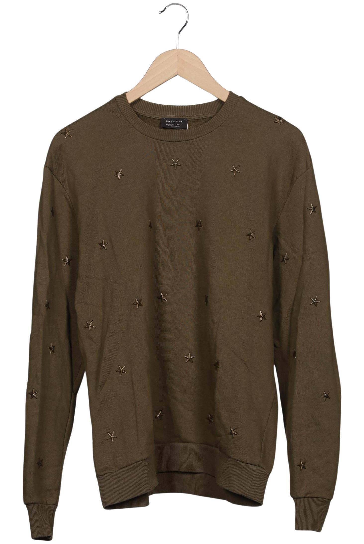 

Zara Herren Sweatshirt, grün, Gr. 54