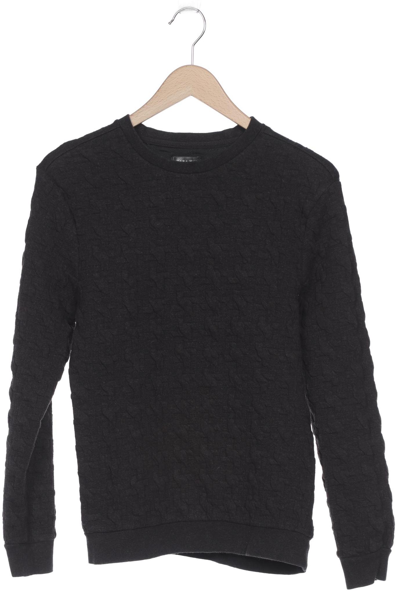 

ZARA Herren Sweatshirt, schwarz