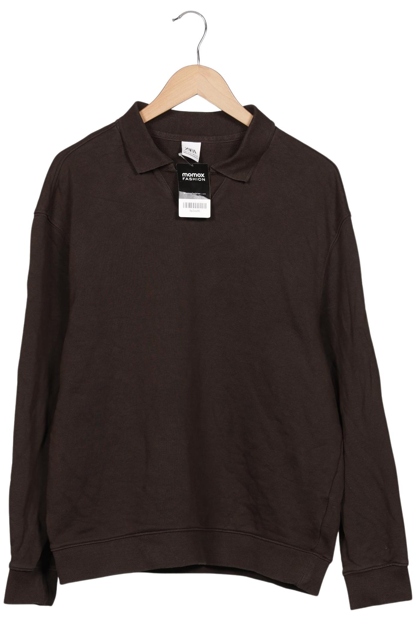 

Zara Herren Sweatshirt, braun, Gr. 52