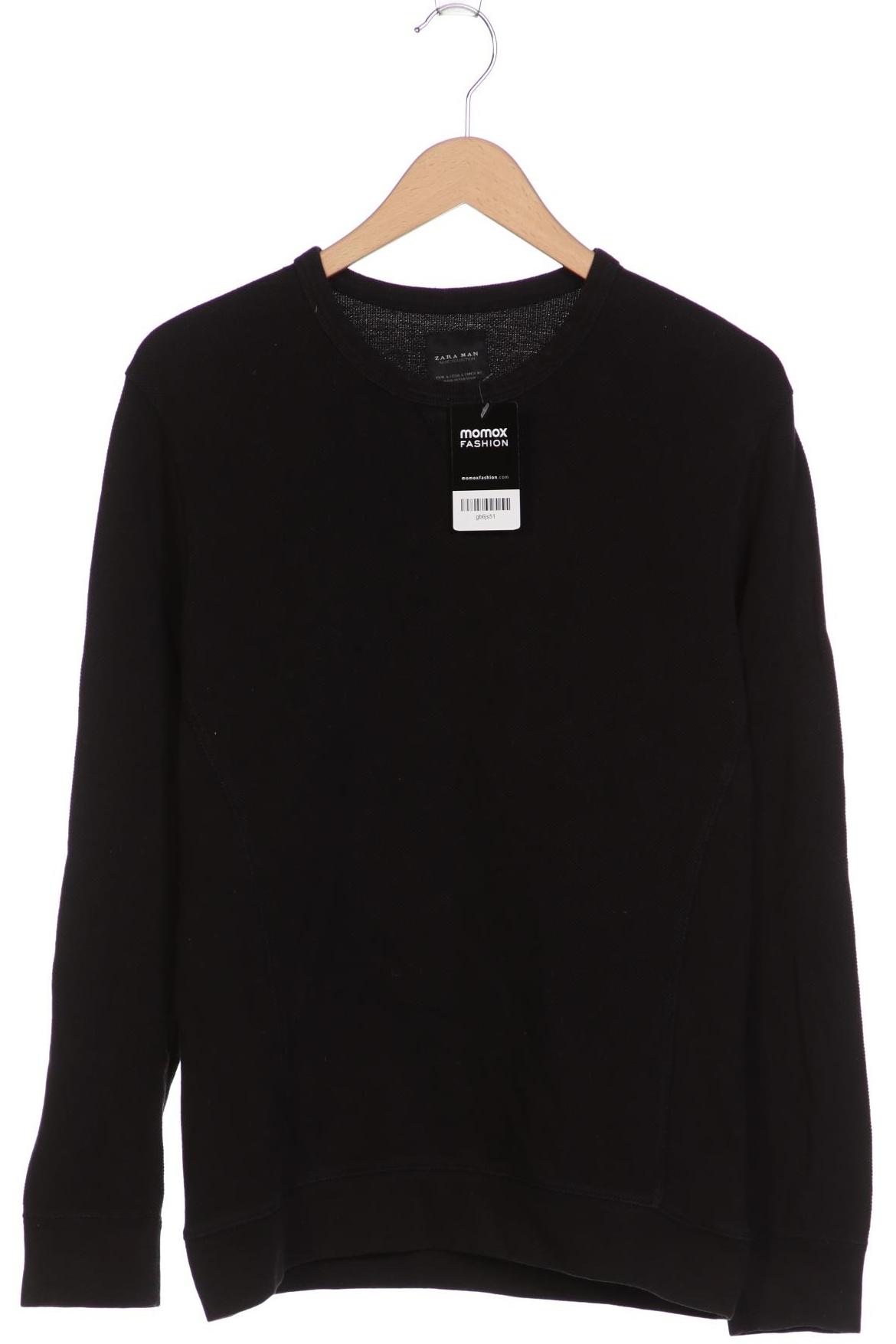

Zara Herren Sweatshirt, schwarz, Gr. 52