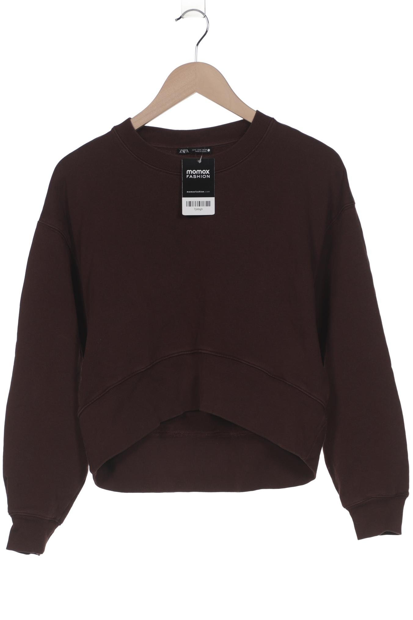 

Zara Herren Sweatshirt, bordeaux, Gr. 46