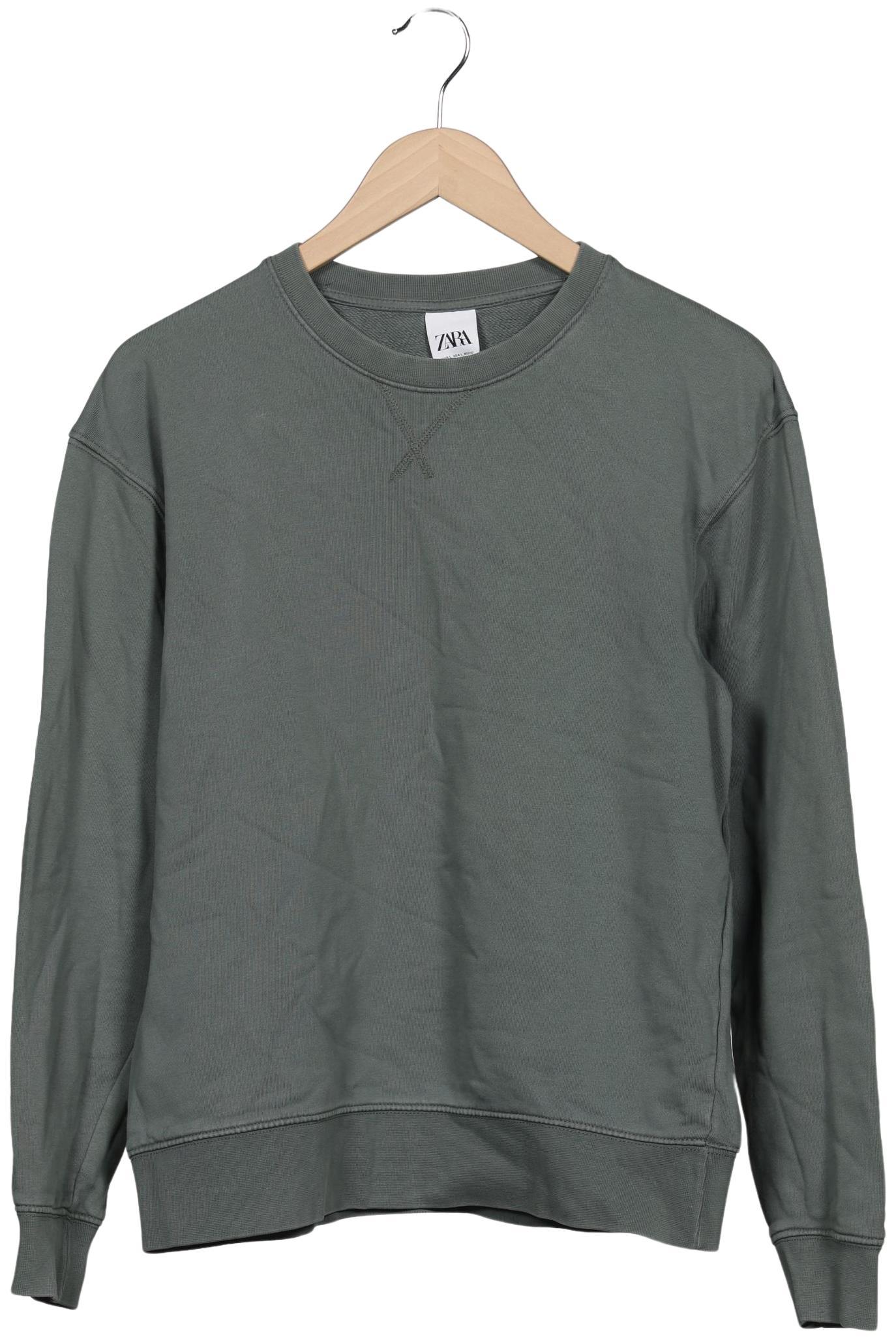 

Zara Herren Sweatshirt, grün, Gr. 52