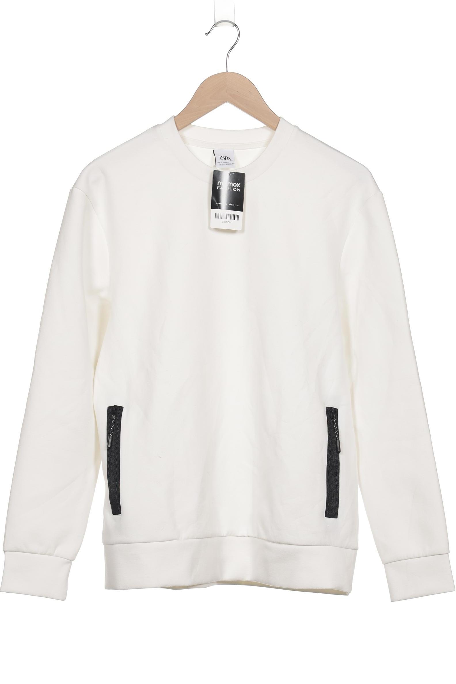 

Zara Herren Sweatshirt, weiß, Gr. 48