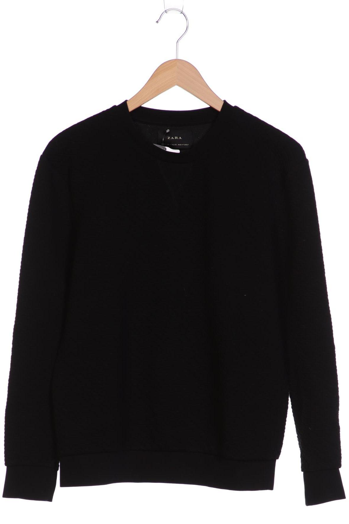 

ZARA Herren Sweatshirt, schwarz